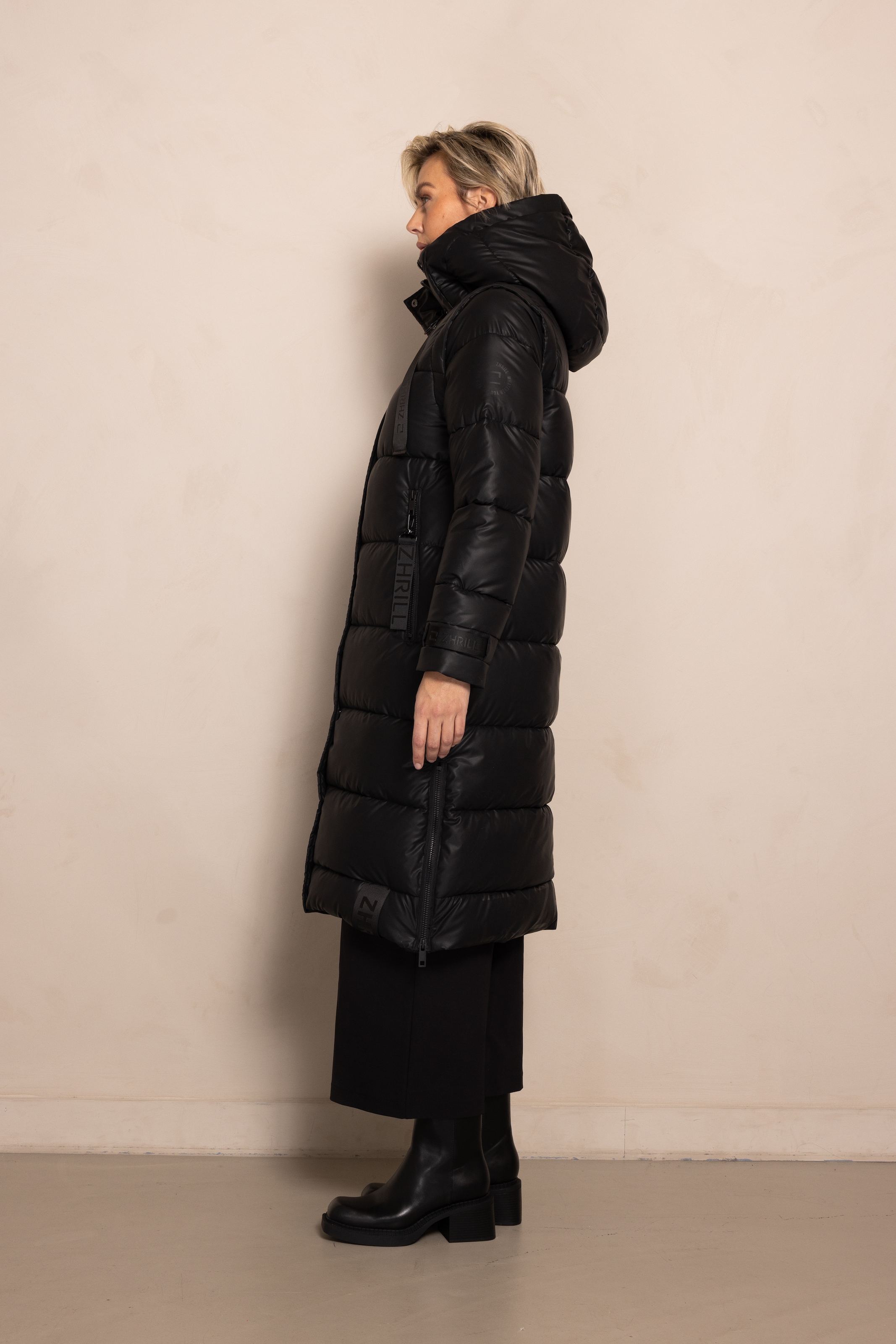 Zhrill Manteau matelassé »2 in 1 Mantel und Weste« Kapuze abnehmbar