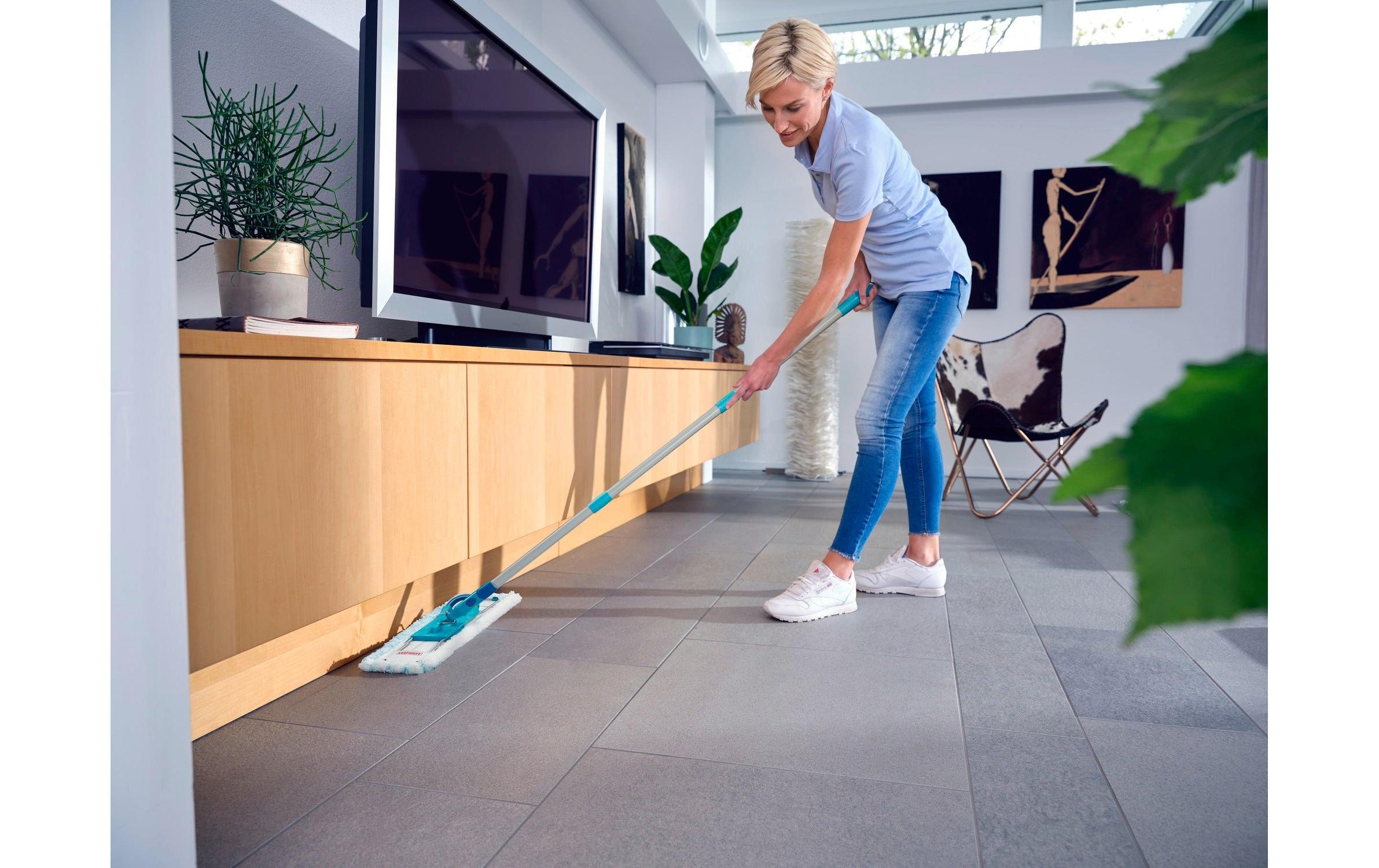 Leifheit Bodenwischer-Set »Profi Compact Set«