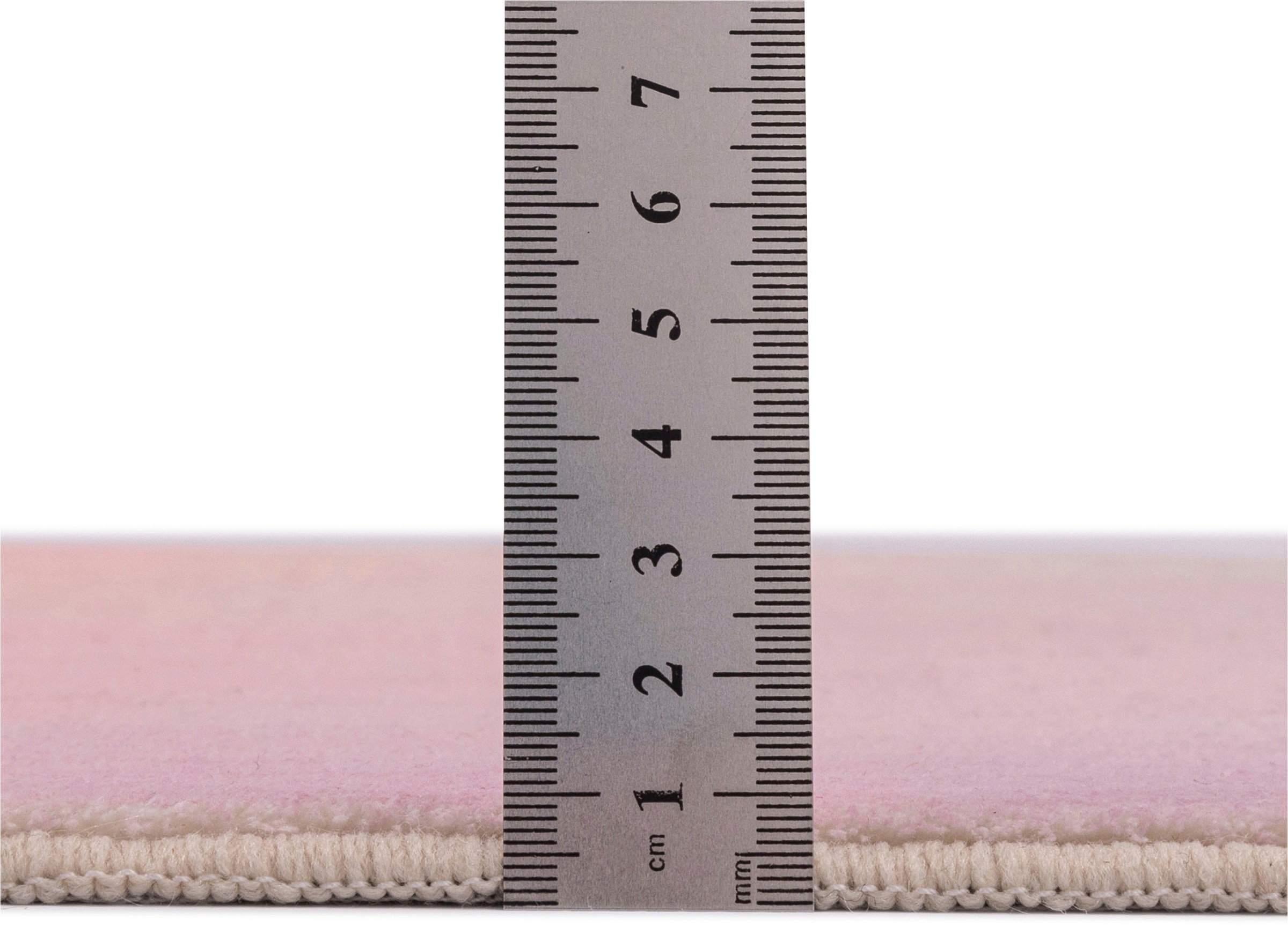 Gino Falcone Badematte »Ariella GF-154«, rutschhemmend beschichtet, fussbodenheizungsgeeignet, Badteppich, bedruckt, modernes Design, Farbverlauf, weich & kuschelig