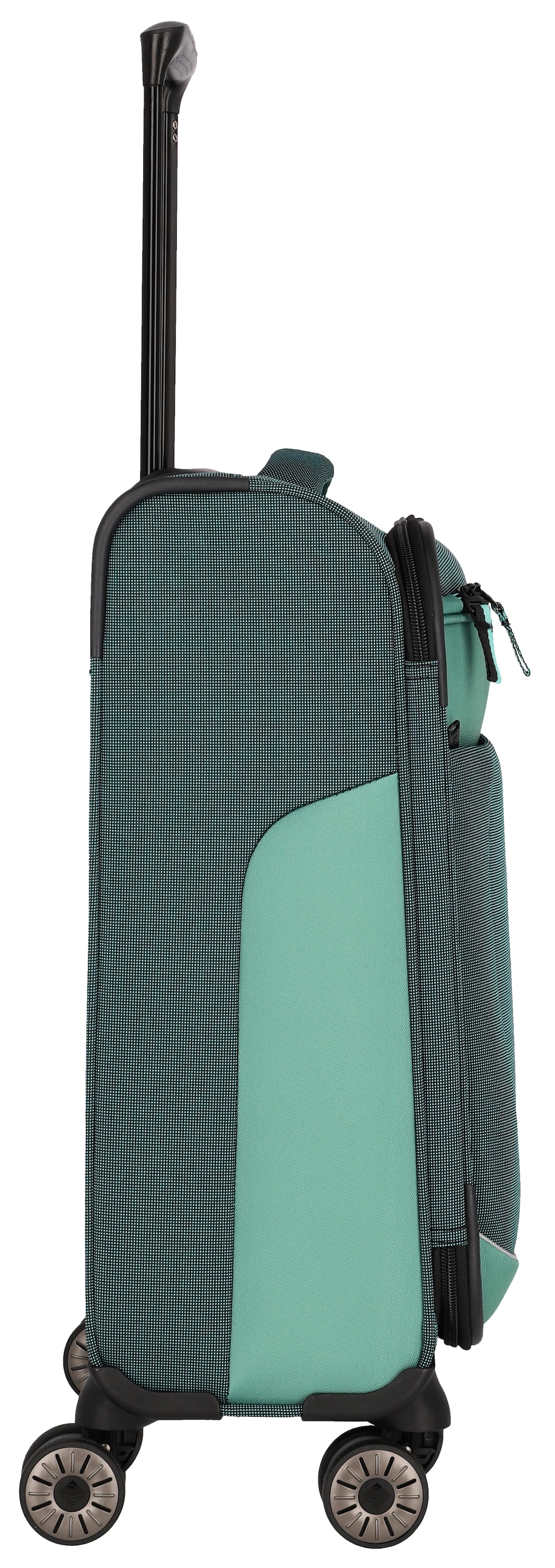 travelite Trolley à bagages souples »VIIA, verschiedene Grössen und Farben« 34 litre 4 Rollen bagage de voyage trolley valise souple serrure TSA
