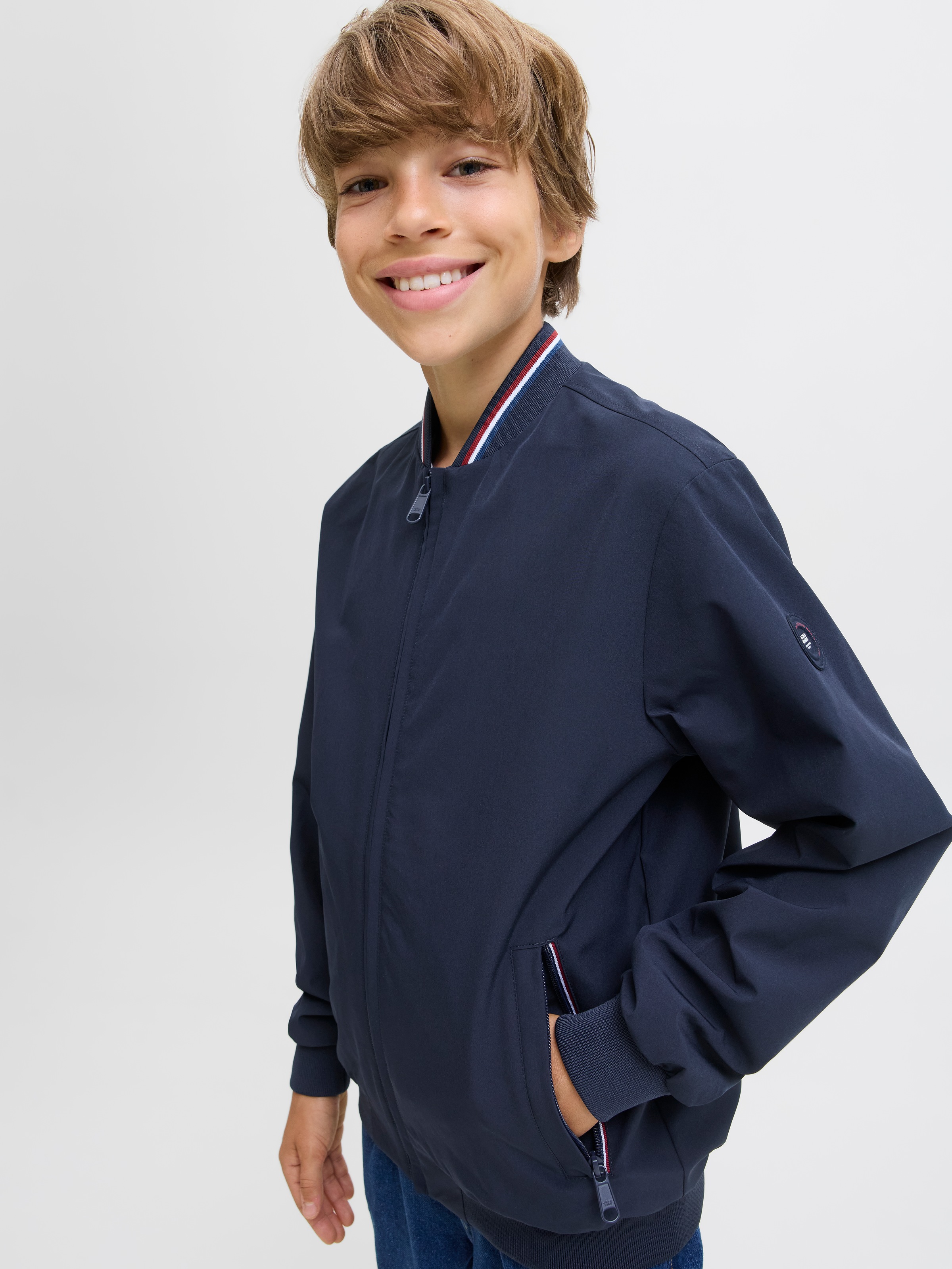 Jack & Jones Junior Bomberjacke »JJBROOK BOMBER JNR« ohne Kapuze
