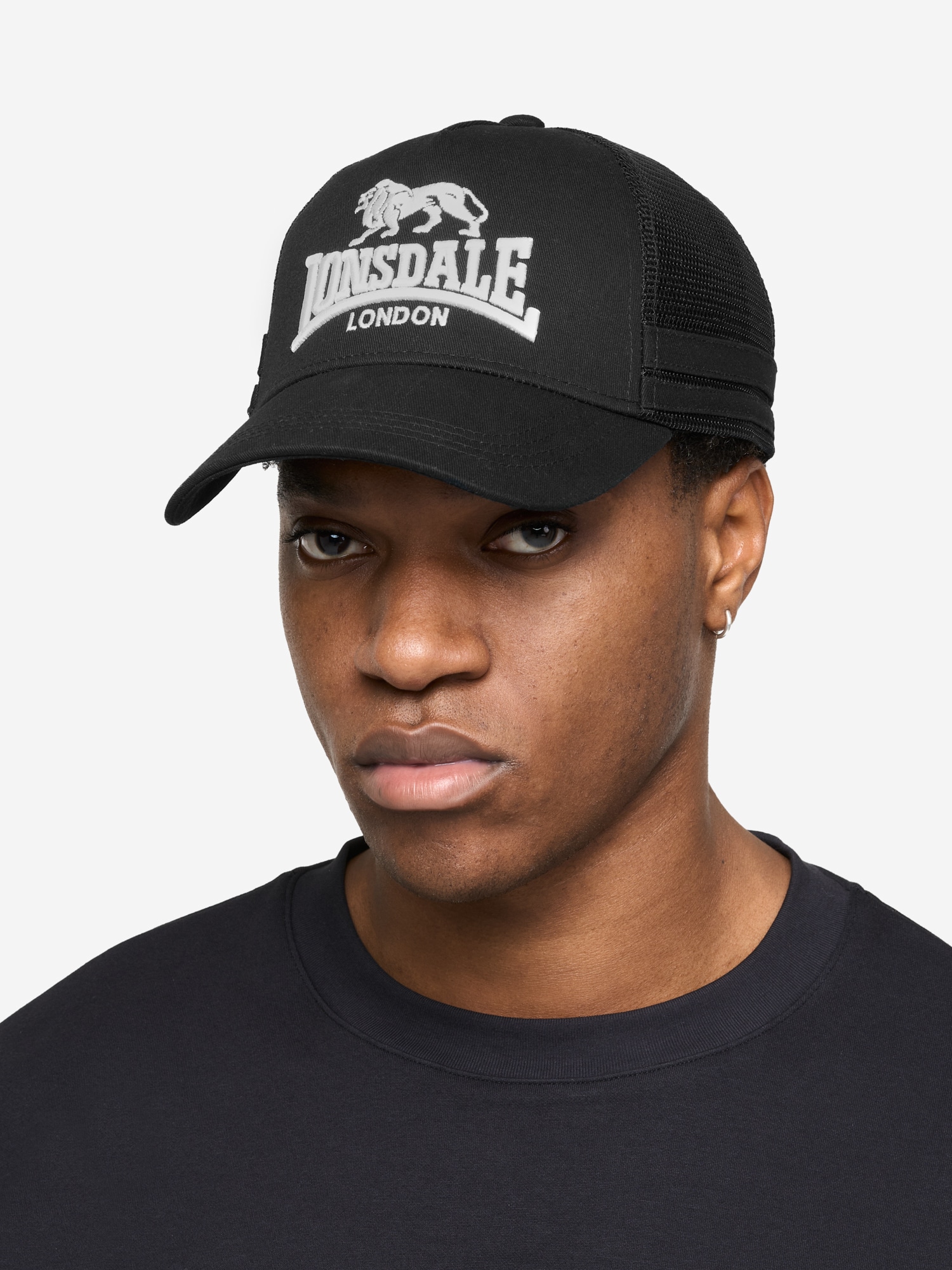 Lonsdale Trucker Cap »HOLLINHURST« für Erwachsene, mit sportlichem Stil, aus Baumwolle und Polyester