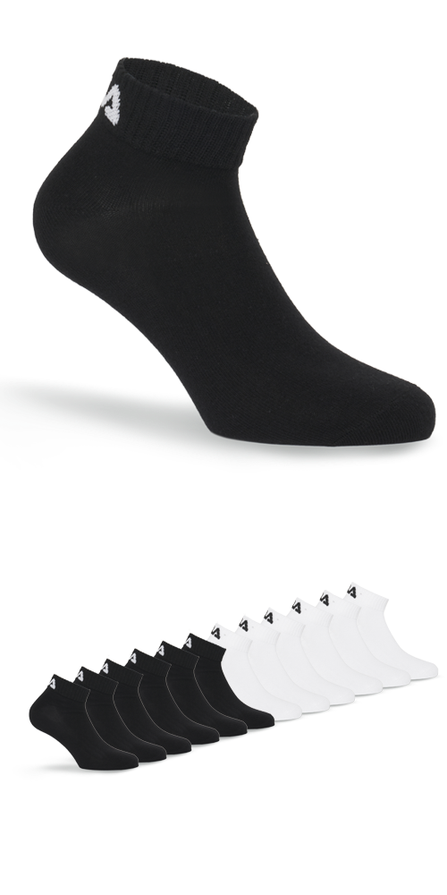 Image of Fila Kurzsocken "UNISEX QUARTER PLAIN SOCKS" 12 Stk. tlg.