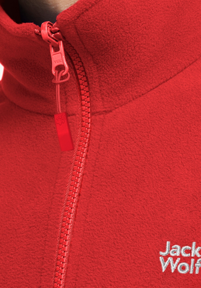 Jack Wolfskin Fleecejacke »TAUNUS 100 FZ M« mit Reissverschluss, winddicht, windabweisend