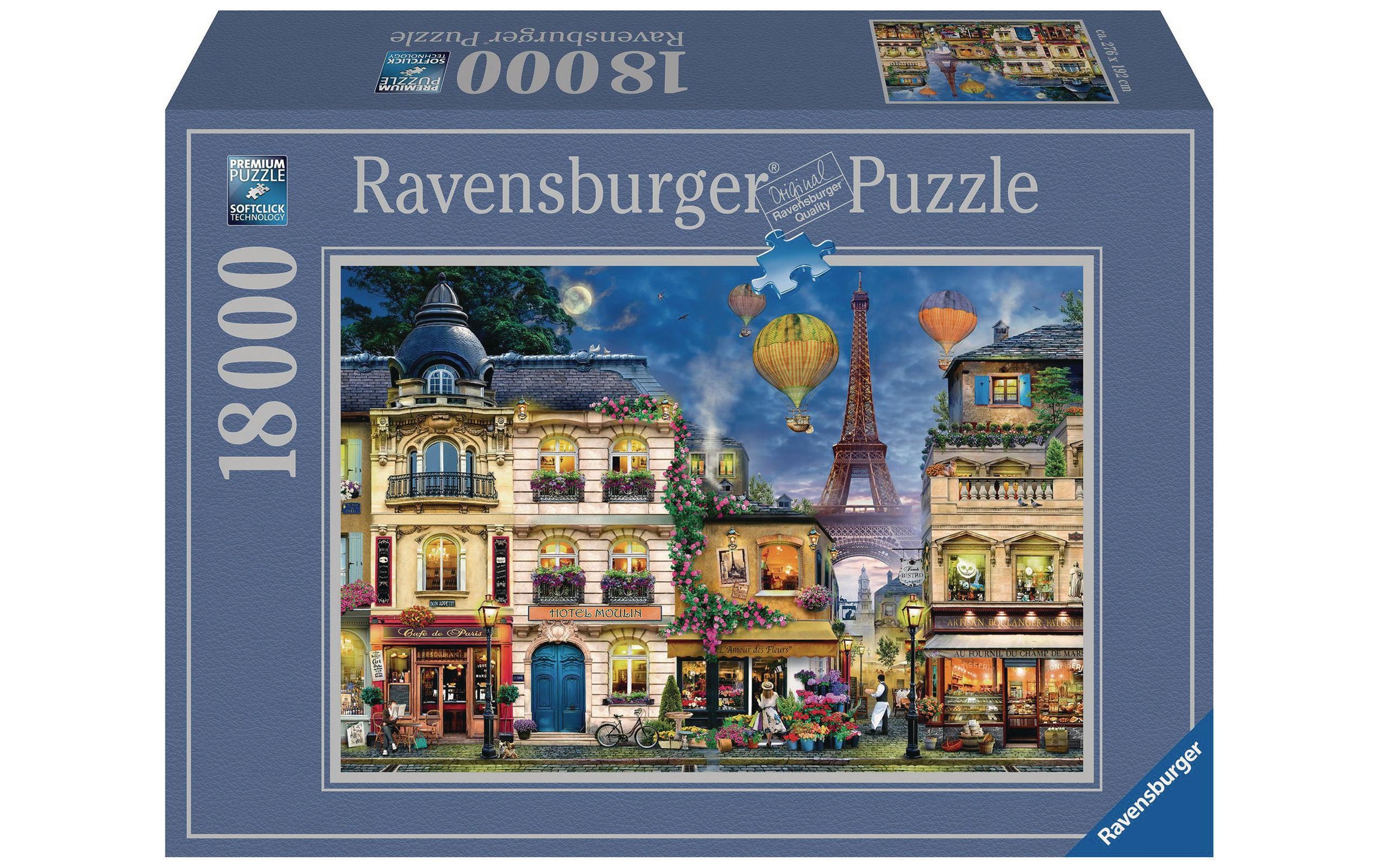 Image of Ravensburger Puzzle »Abendspaziergang durch Paris« bei Ackermann Versand Schweiz
