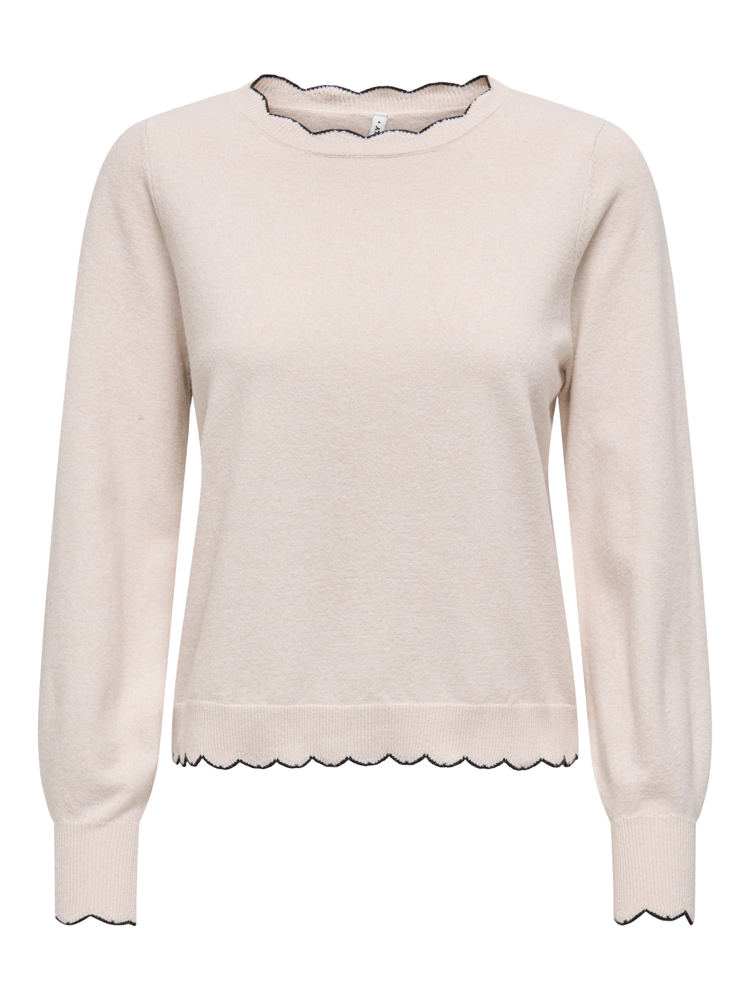 ONLY Strickpullover »ONLAMA LIFE LS O-NECK CC KNT«