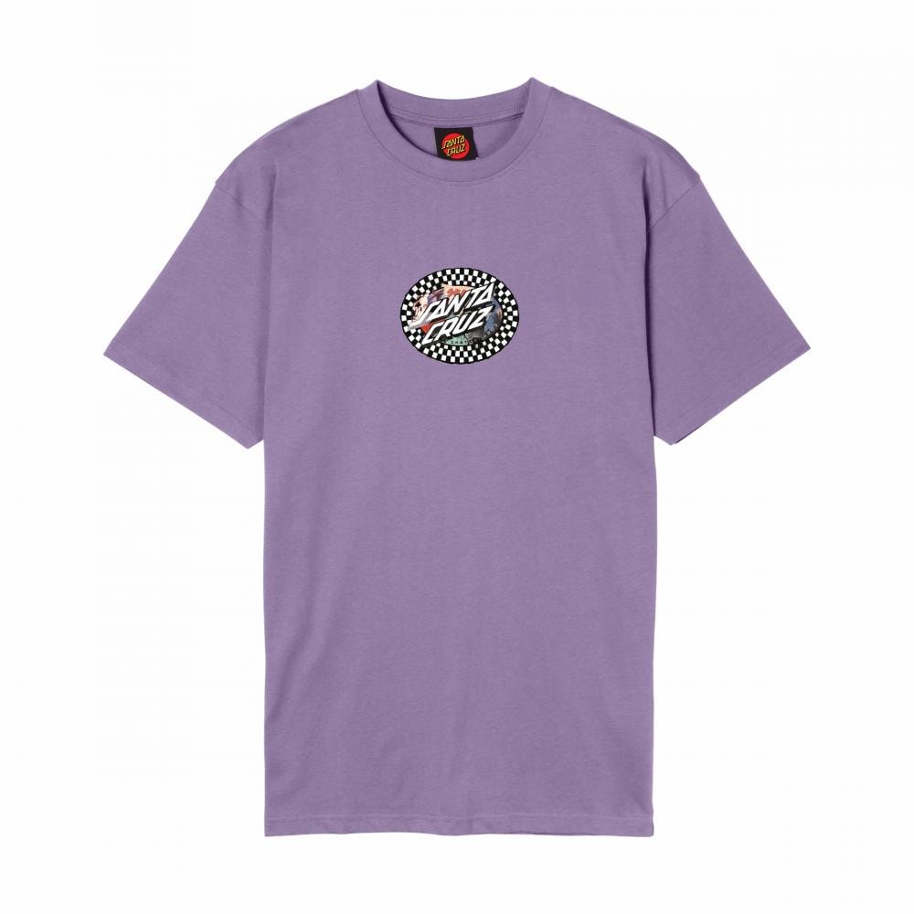 Image of Santa Cruz T-Shirt "COLLAGE OVAL DOT T-SHIRT" sportlicher Stil, für sportliche Aktivitäten und Freizeit
