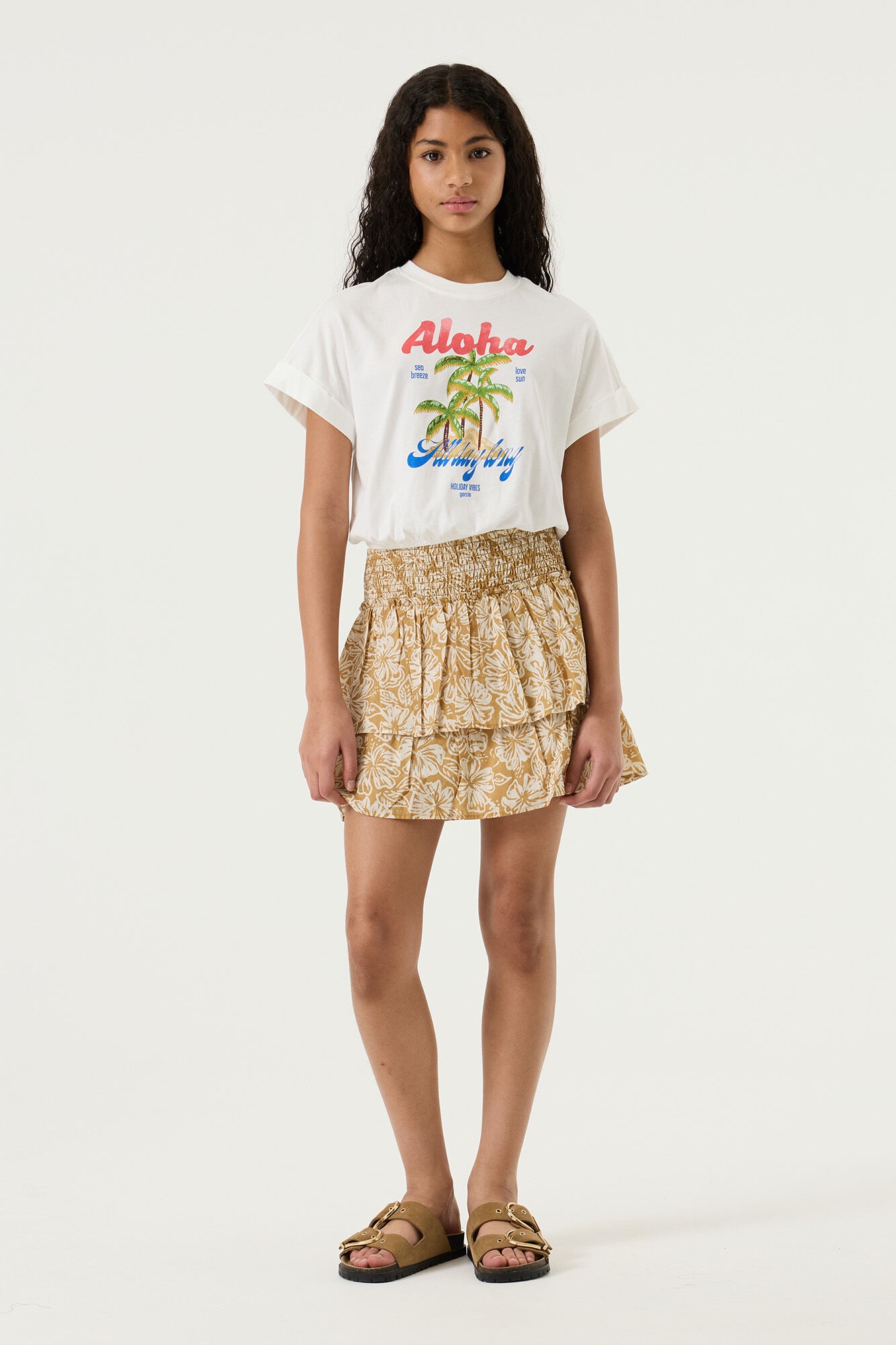 Garcia kurz, mit grossém Frontprint, for Girls