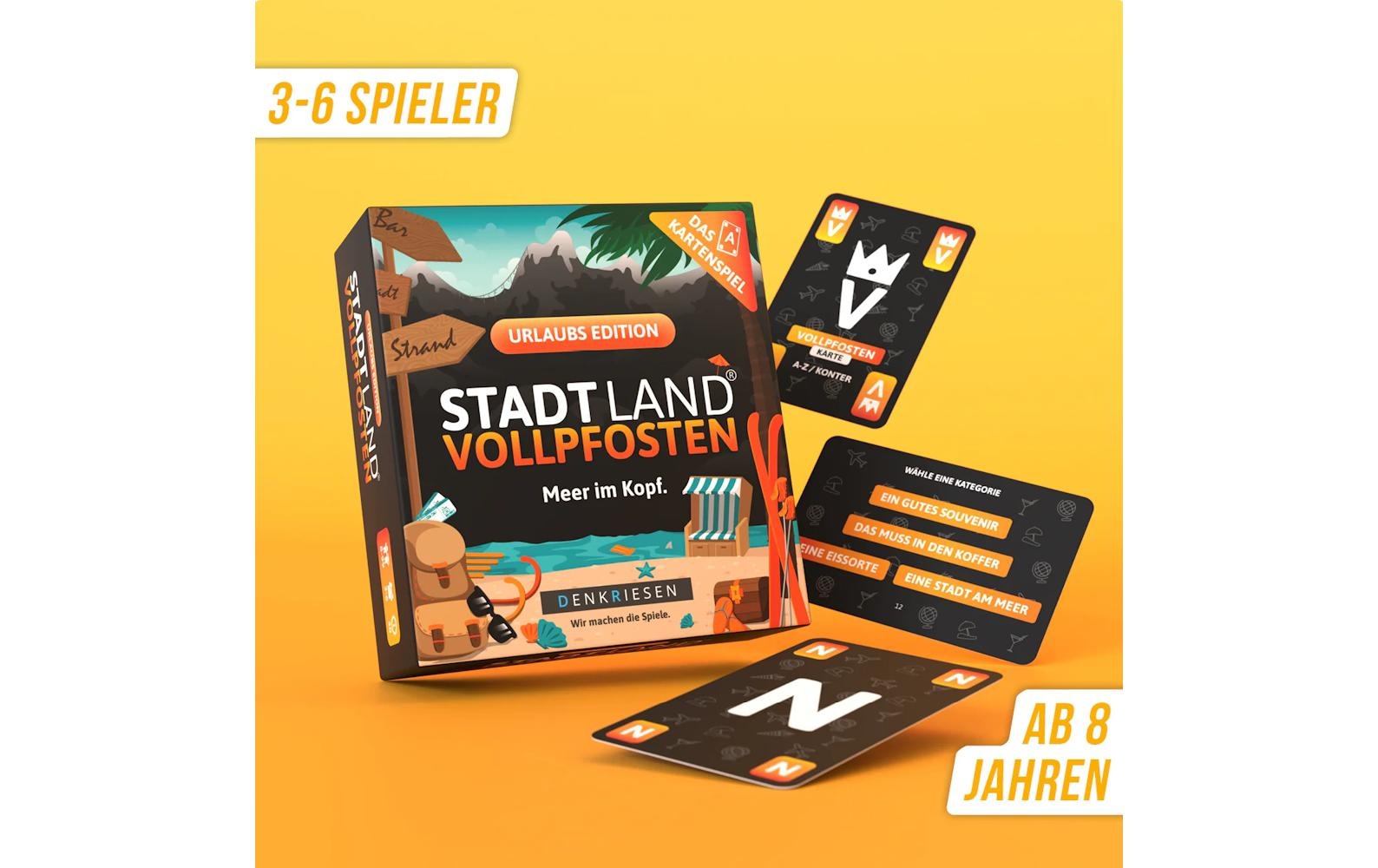 Spiel »Denkriesen STADT LAND VOLLPFOSTEN – Meer im Kopf«