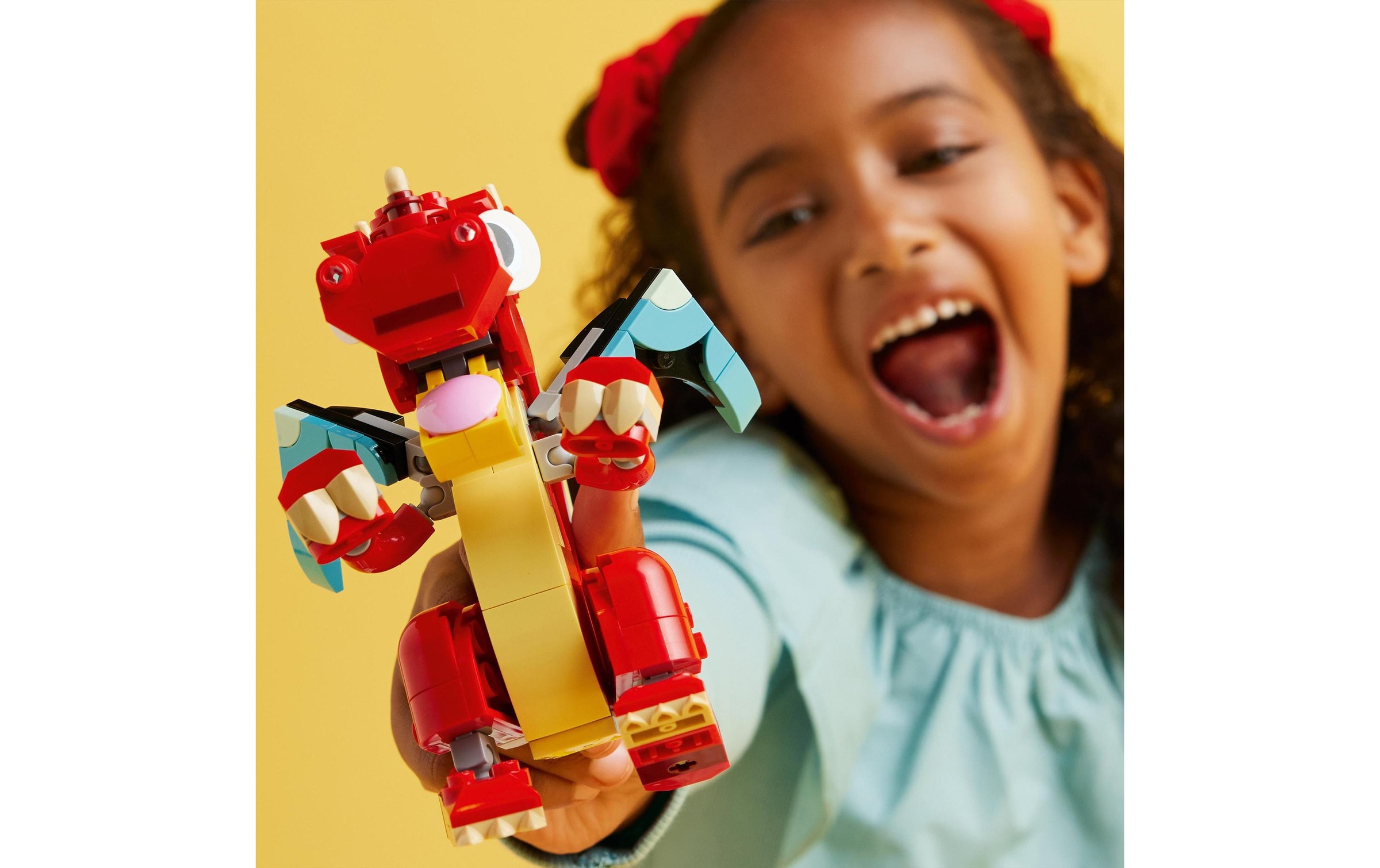 LEGO® Spielbausteine »Creator Roter Drache 31145«, (149 St.)