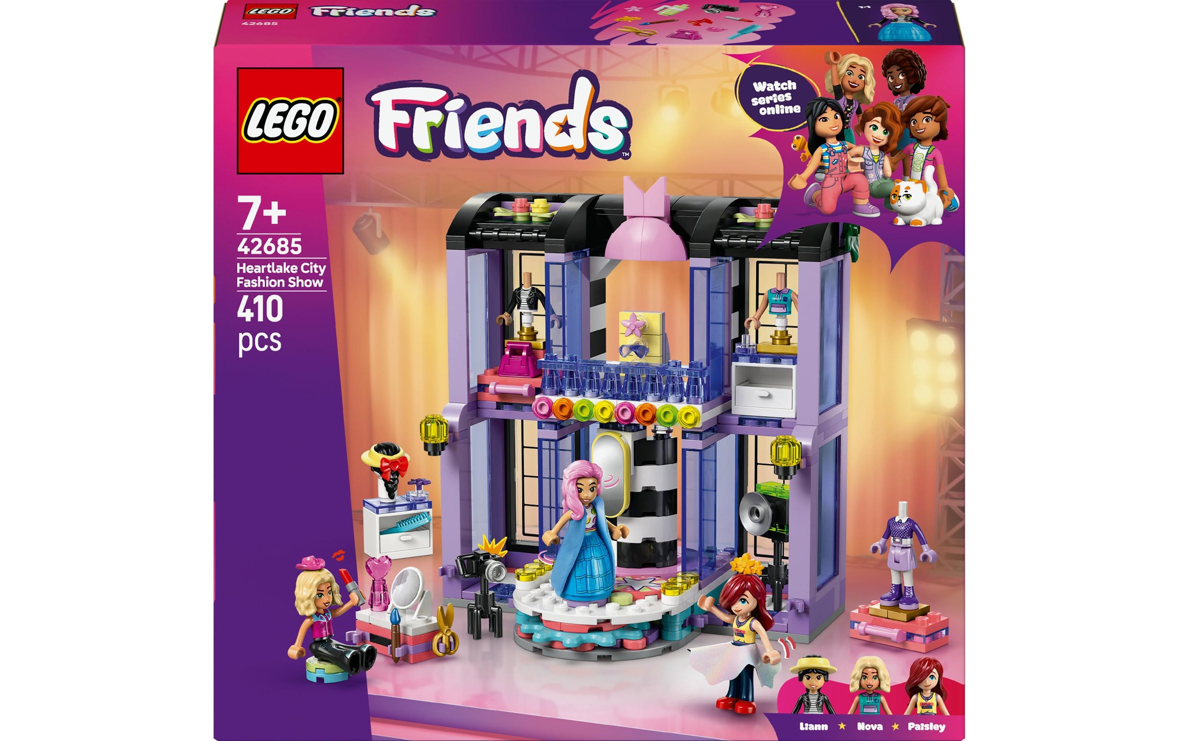 Image of Konstruktionsspielsteine "Friends Modeschau in Heartlake City 42685" Kategorie: Alltägliches