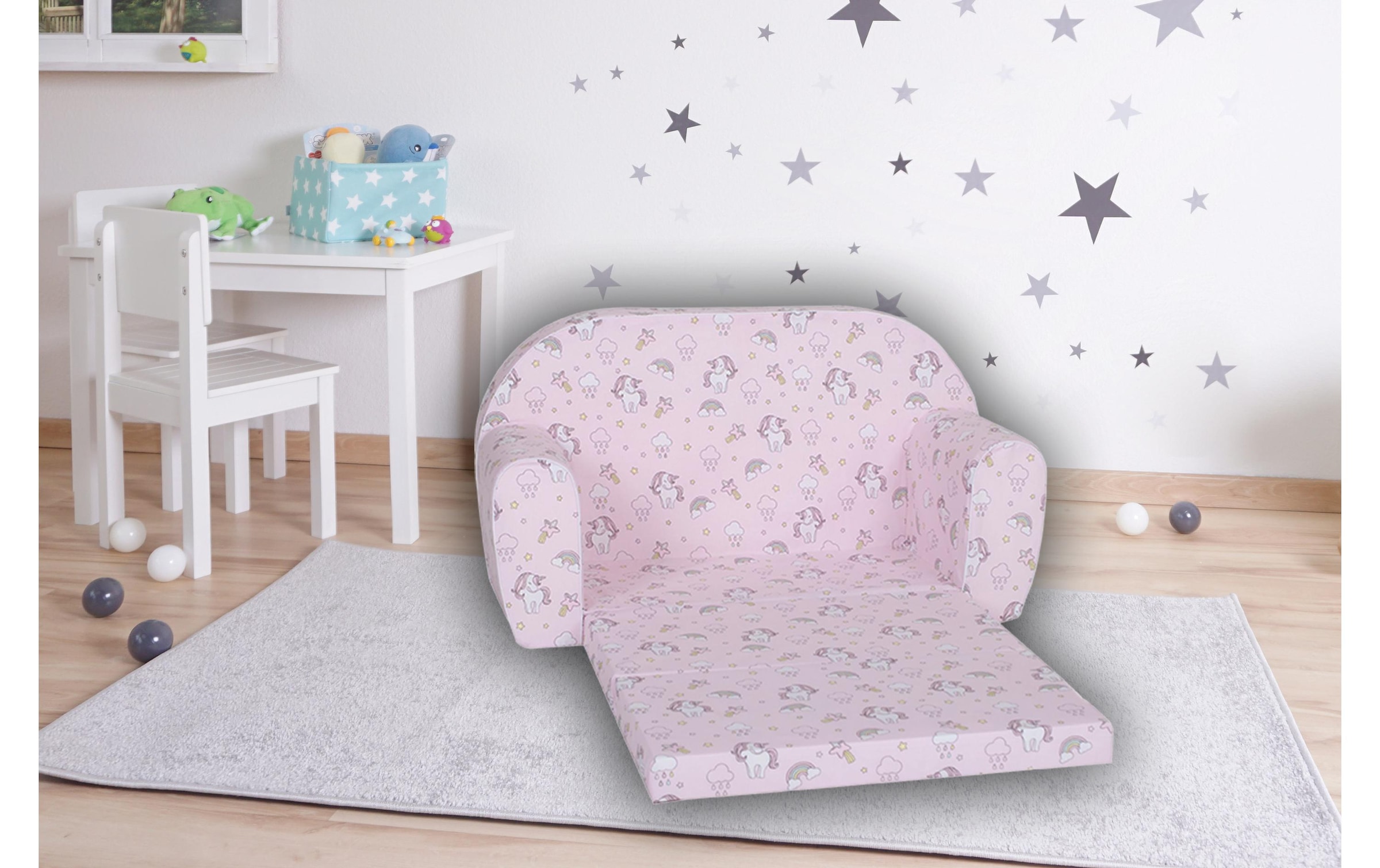 Knorrtoys® Sofa »Kinder Rainbow Unicorn«