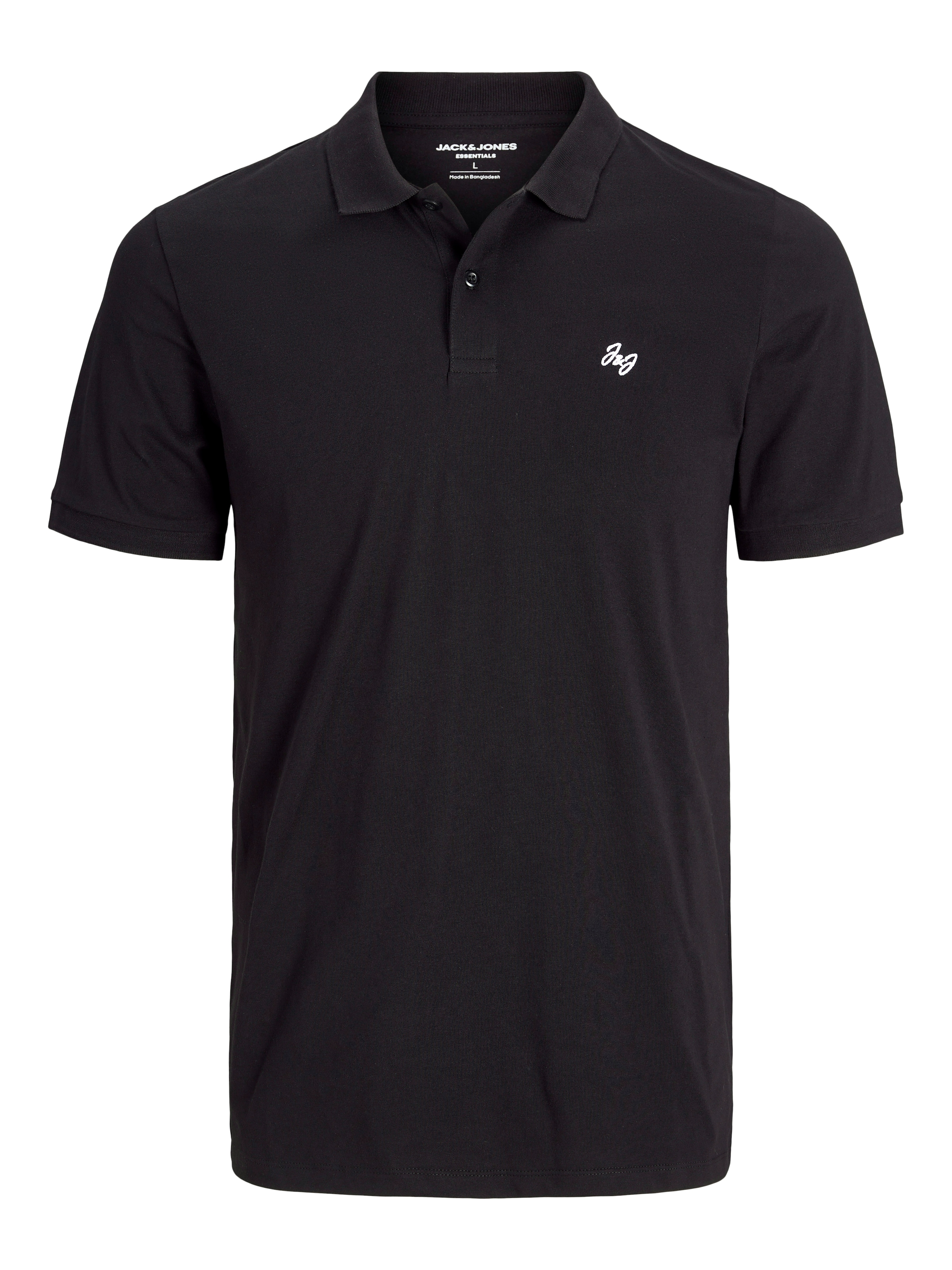 Jack & Jones Poloshirt »JJEJERSEY LOGO POLO SS SN«, mit Logo Stickerei