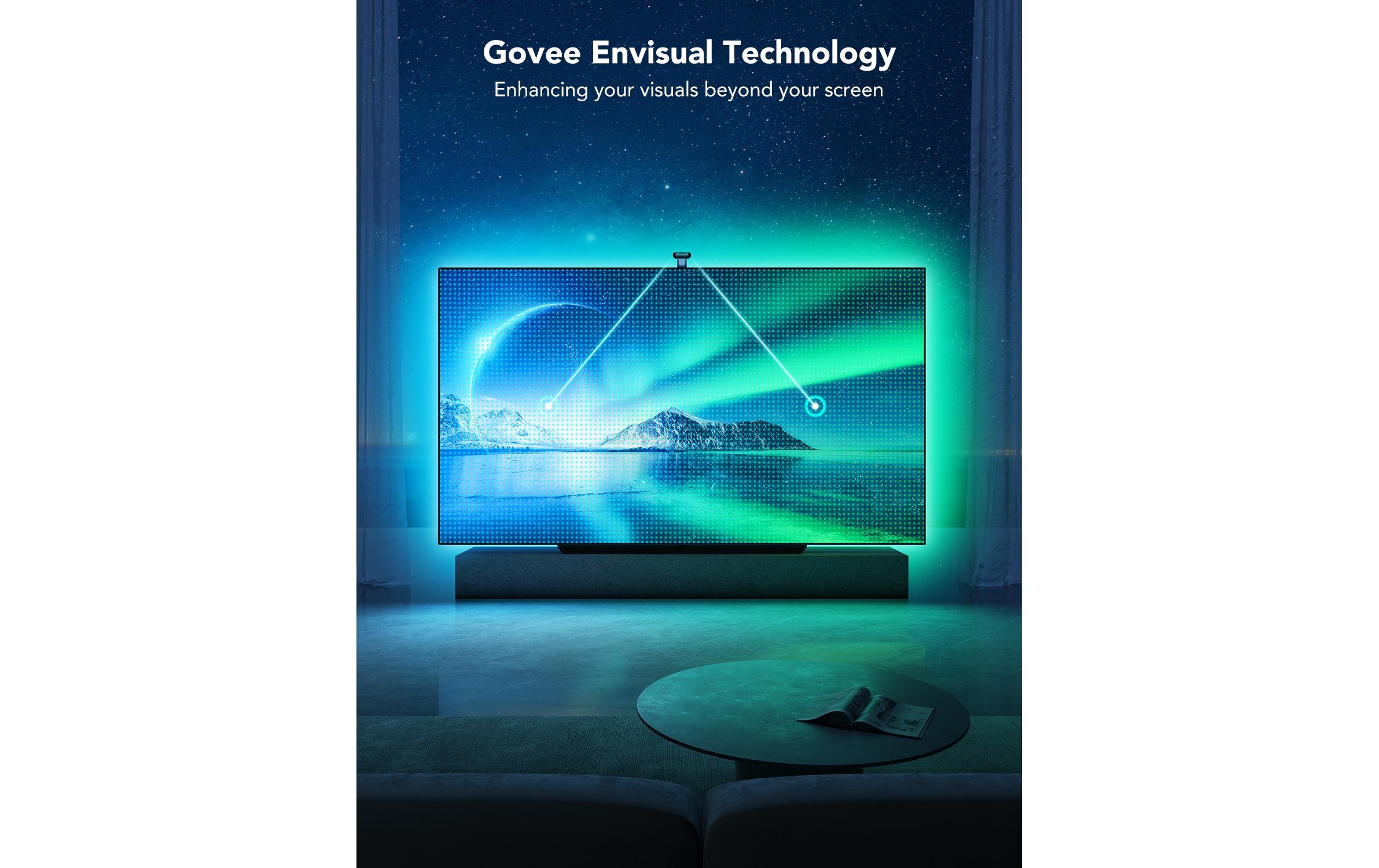 Govee LED Deckenleuchte »Envisual Backlight T2 75«, 60 flammig