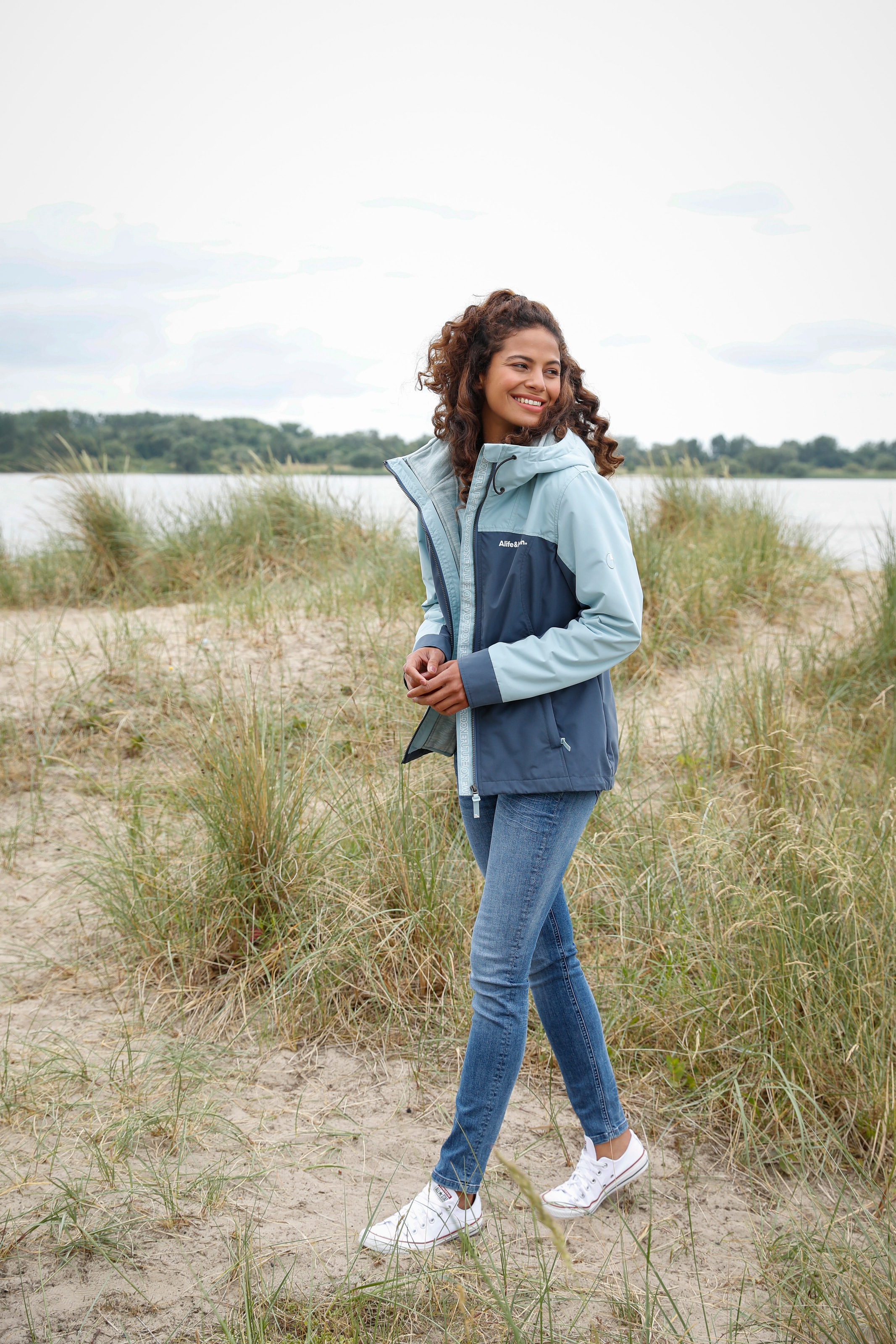 Image of Alife & Kickin Outdoorjacke »KathyAK«, (Set), wetterfeste Jacke mit Fleece-Innenjacke - 3-in-1-Style bei Ackermann Versand Schweiz