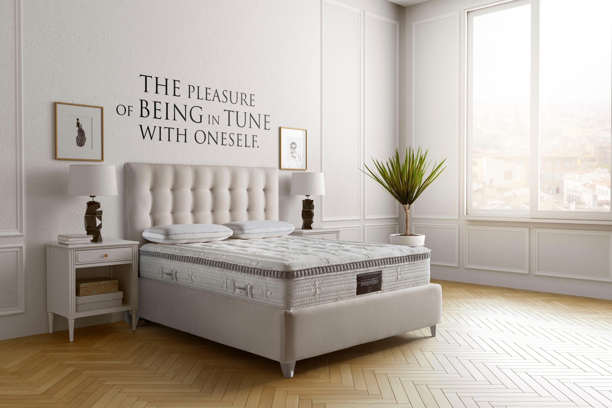 Image of Magniflex Visco-Matratze »Armonia Memoform Dual 12«, 30 cm cm hoch, (1 St.), Luxus-Doppelkern mit jeweils 4 Komfortzonen bei Ackermann Versand Schweiz