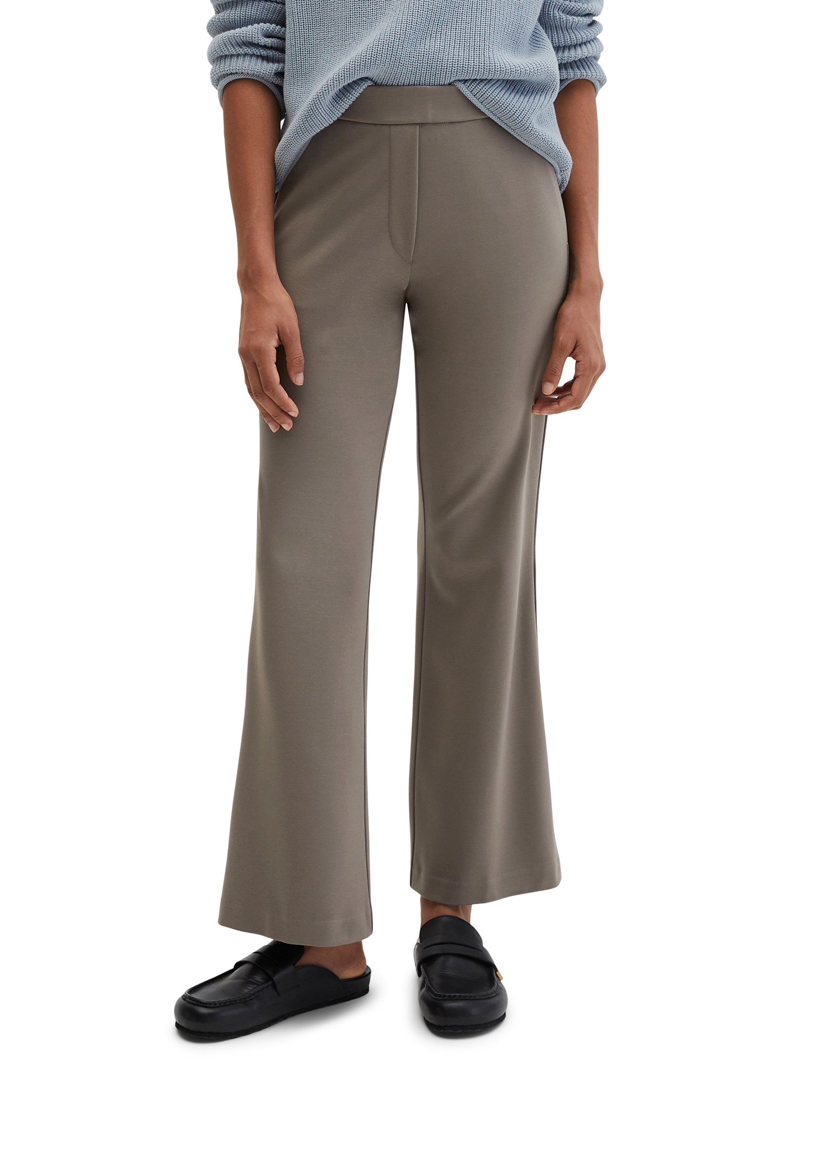 Image of Marc OPolo Jerseyhose "MARTHE Flared" MODEL MARTHE FLARED