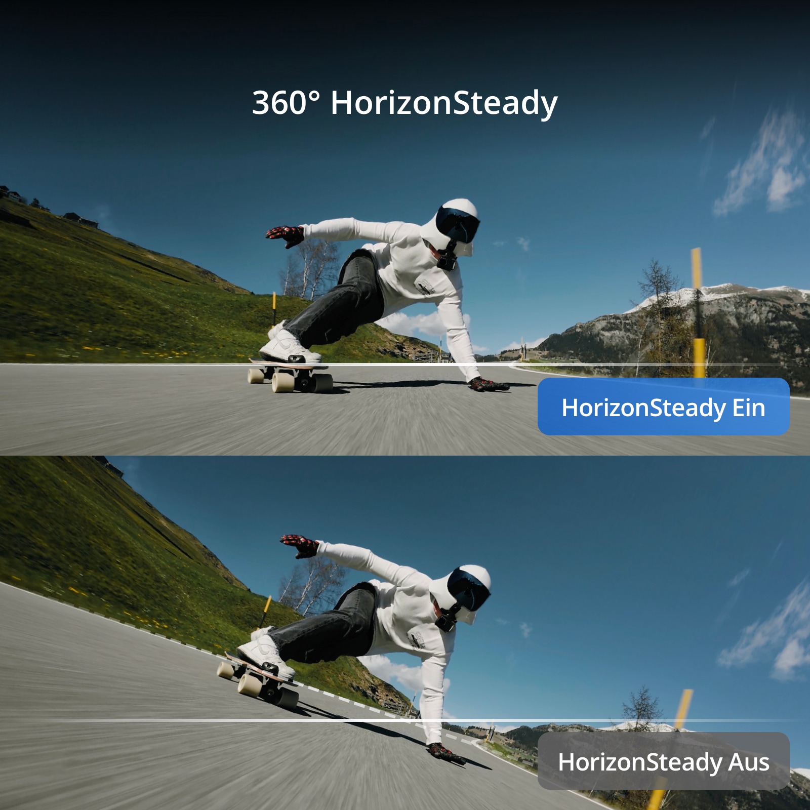 DJI Camcorder »Osmo Action 4 Standard Combo« 4K Ultra HD Bluetooth