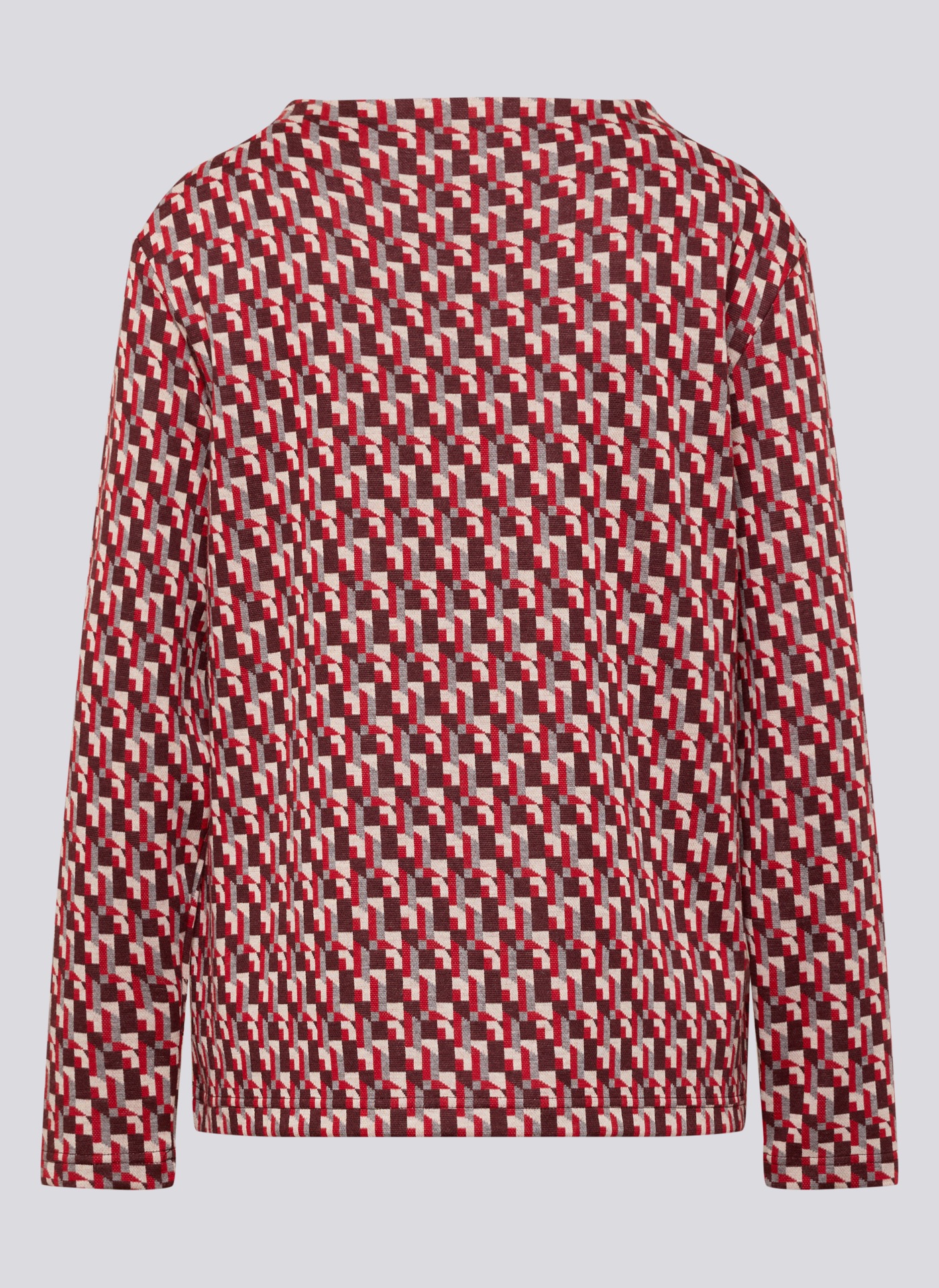 Rabe T-shirt à manches longues , mit grafischem Muster
