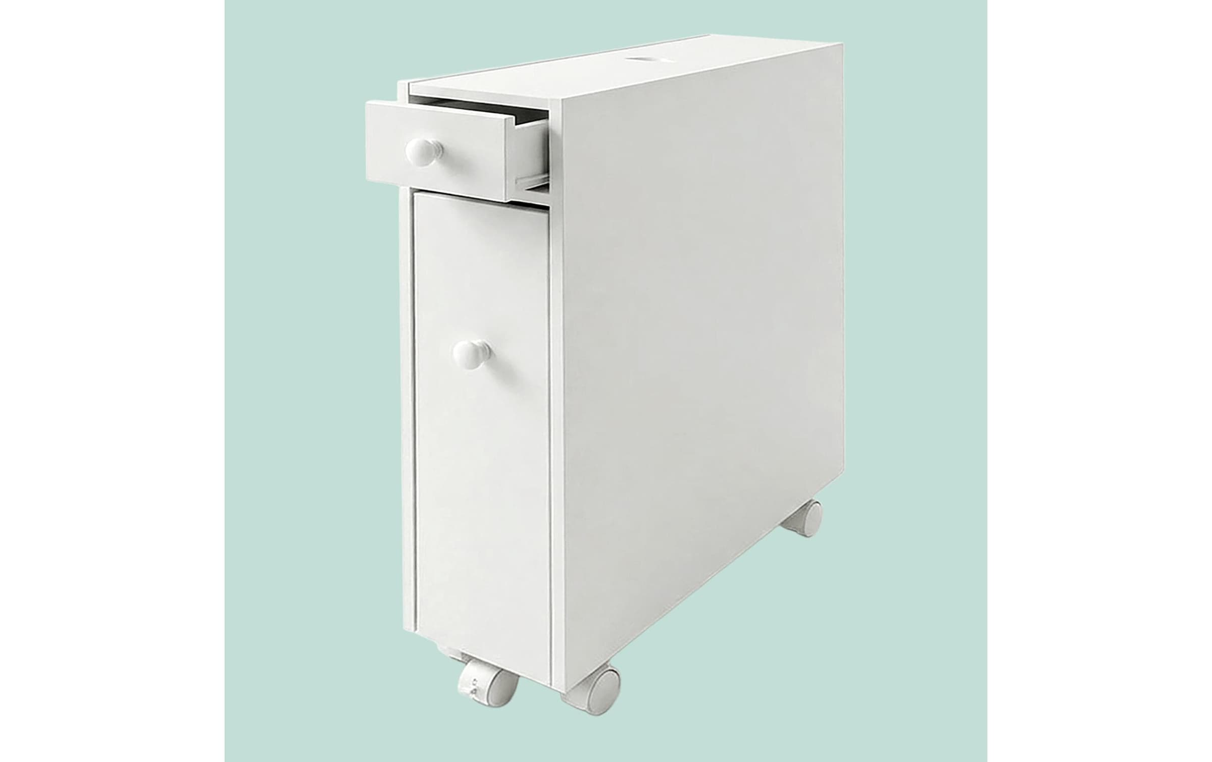 relaxdays Mehrzweckschrank »Nischenwagen 16 x 62 cm«
