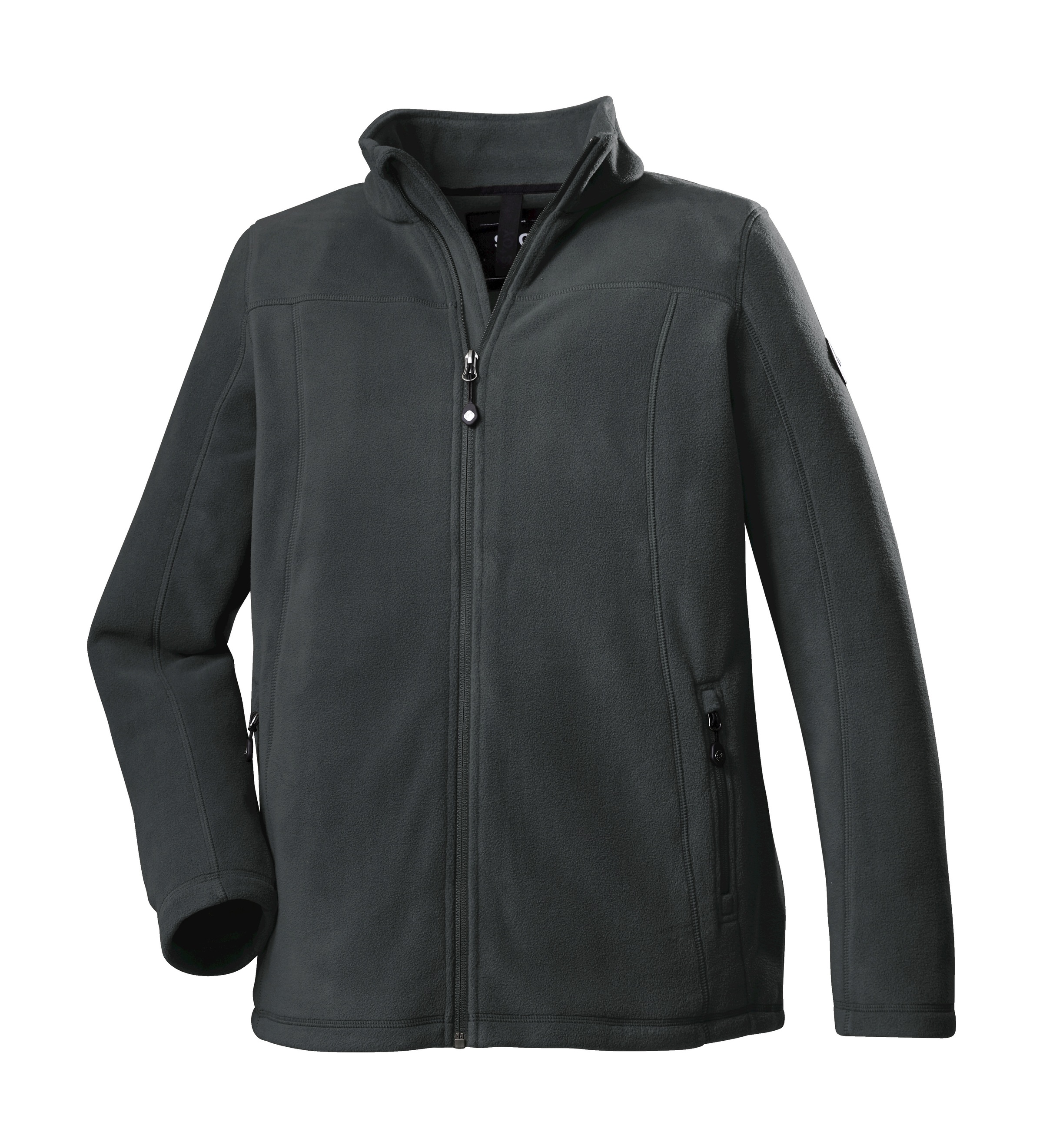 STOY Fleecejacke »STW 9 WMN FLC JCKT«, Leichte Fleecejacke, 2-Wege-Zipper, Kinnschutz, verstellbarer Saum