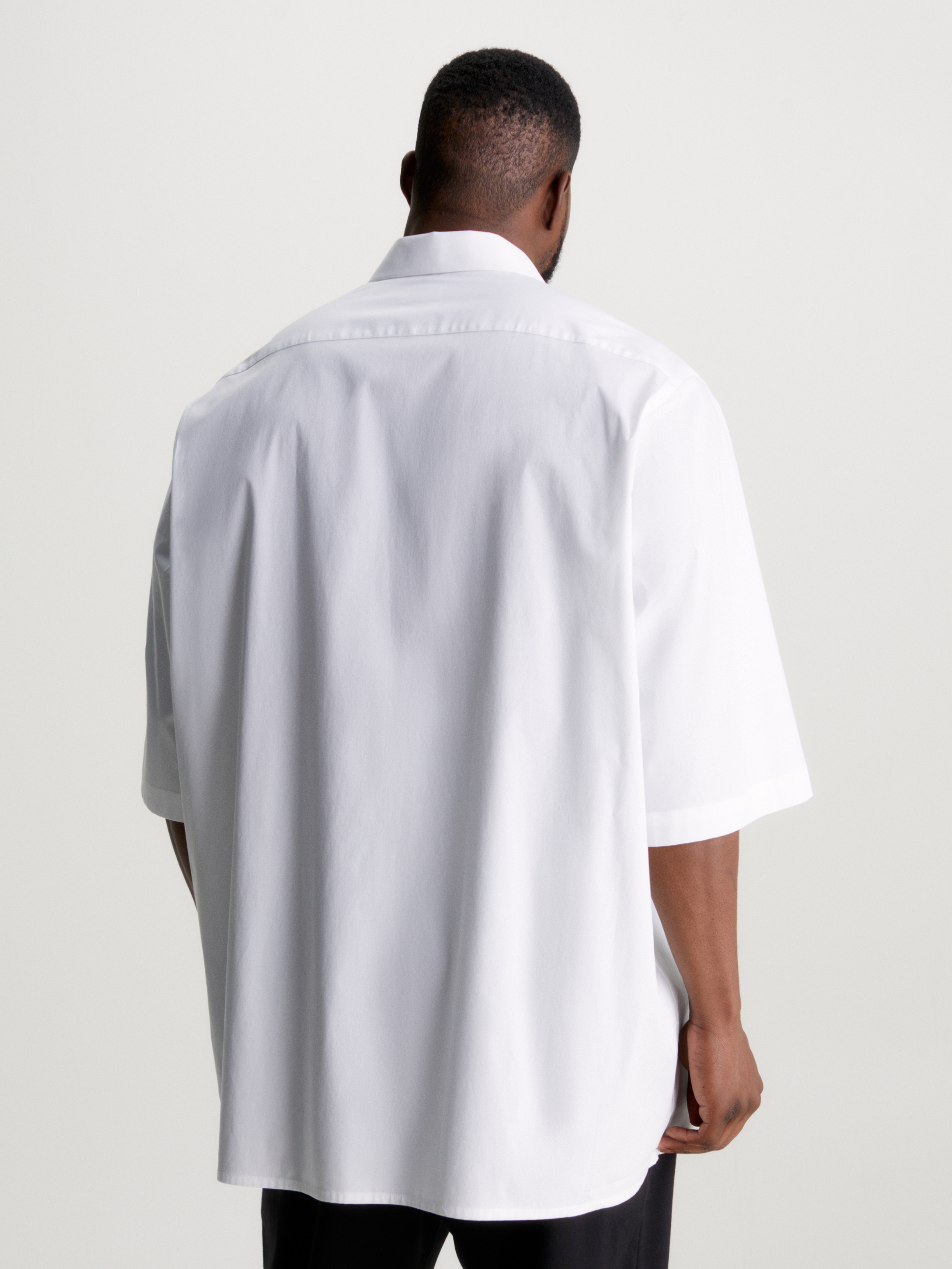 Calvin Klein Big&Tall Kurzarmhemd »BT-STRETCH POPLIN S/S SHIRT«, Grosse Grössen