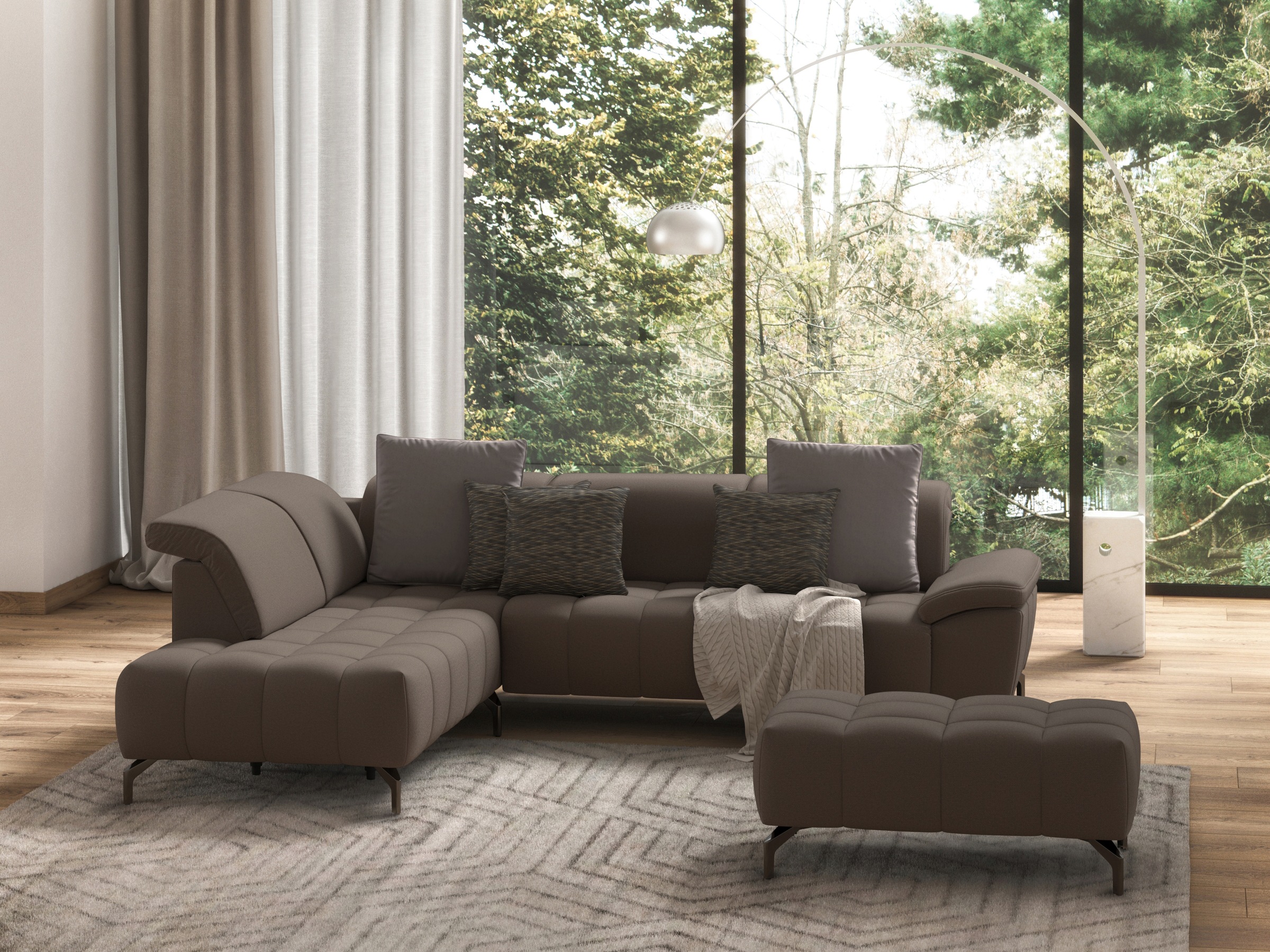 sit&more Hocker »Cool«, mit schwarzen Füssen