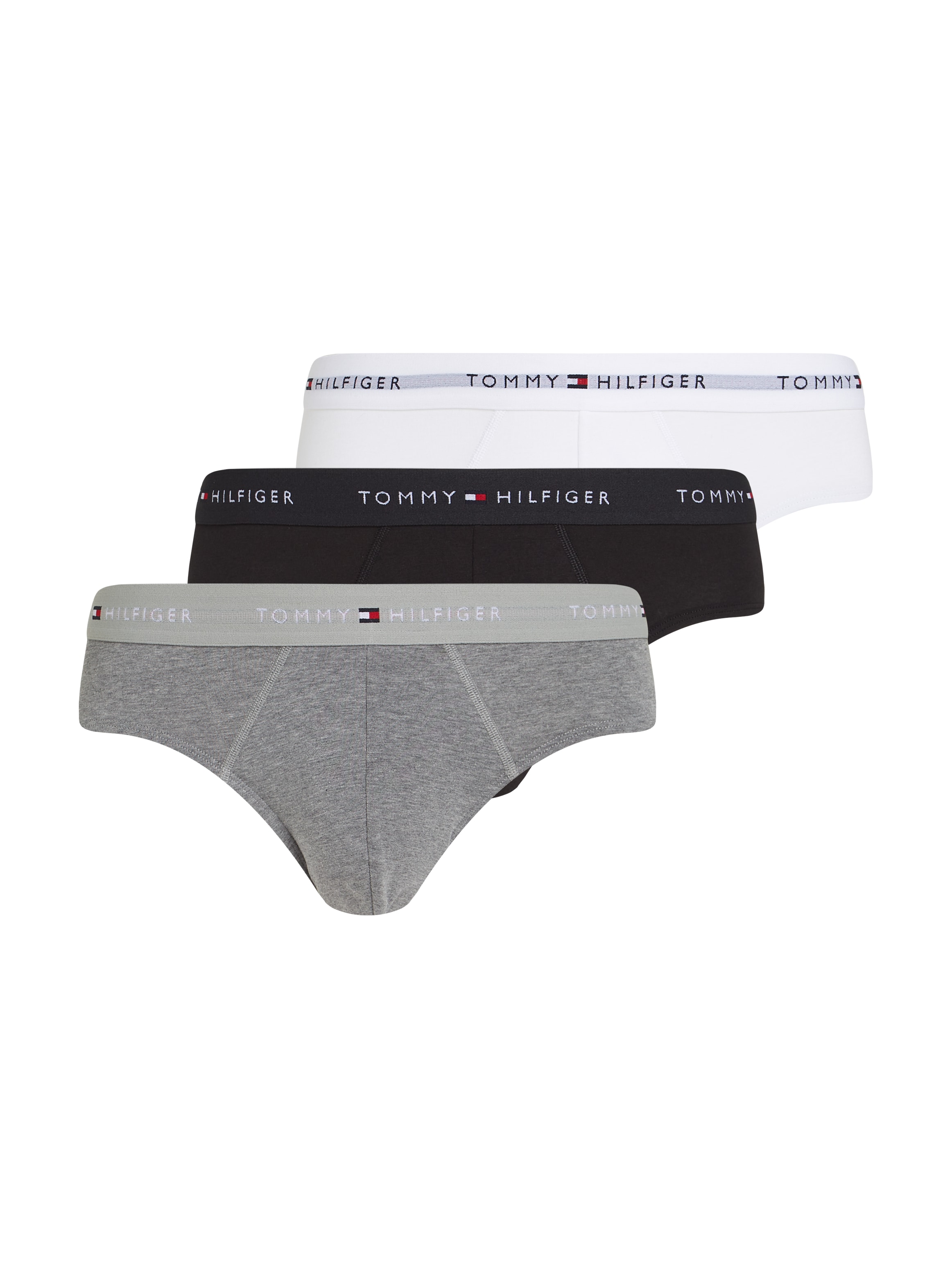 Image of Tommy Hilfiger Underwear Slip "3P BRIEF DTM" Packung, 3er, 3 Stk. mit Logo-Elastikbund