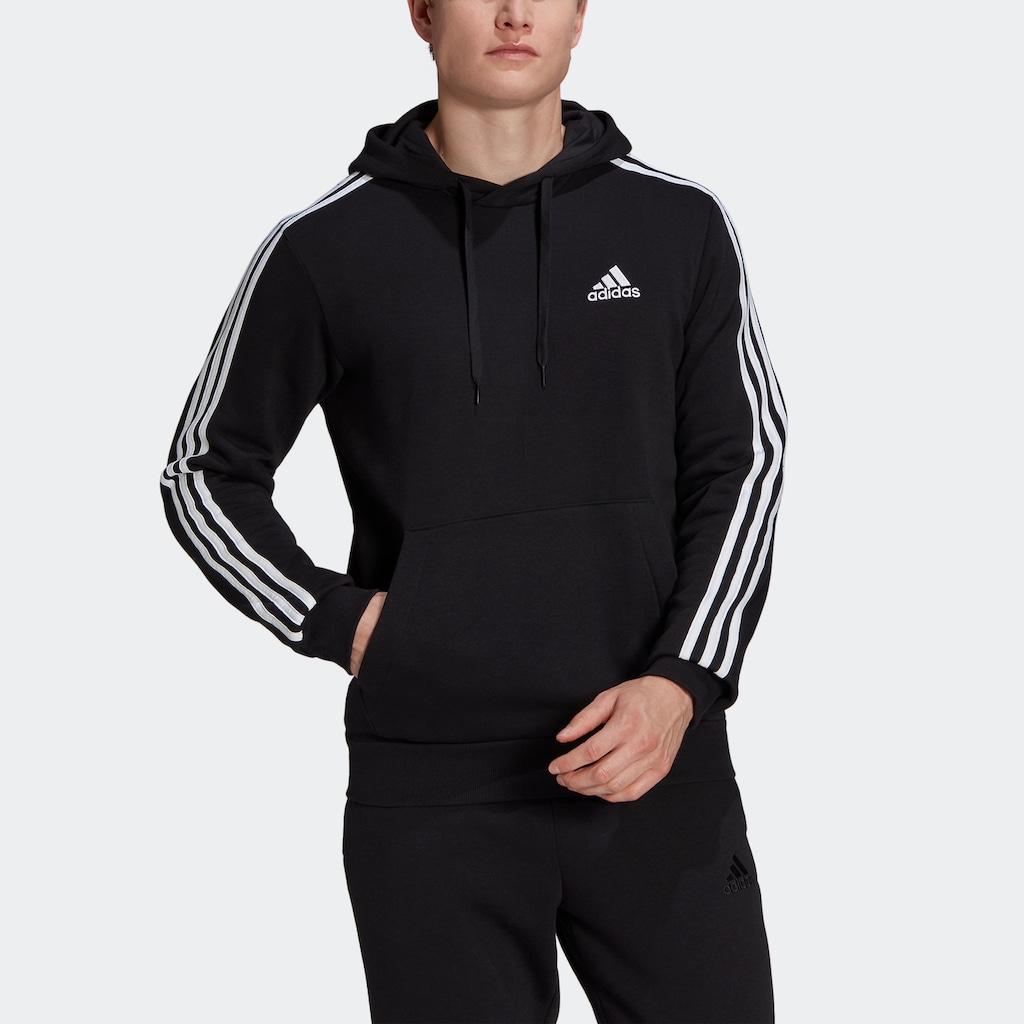 adidas Sportswear Kapuzensweatshirt »ESSENTIALS FLEECE 3STREIFEN HOODIE«