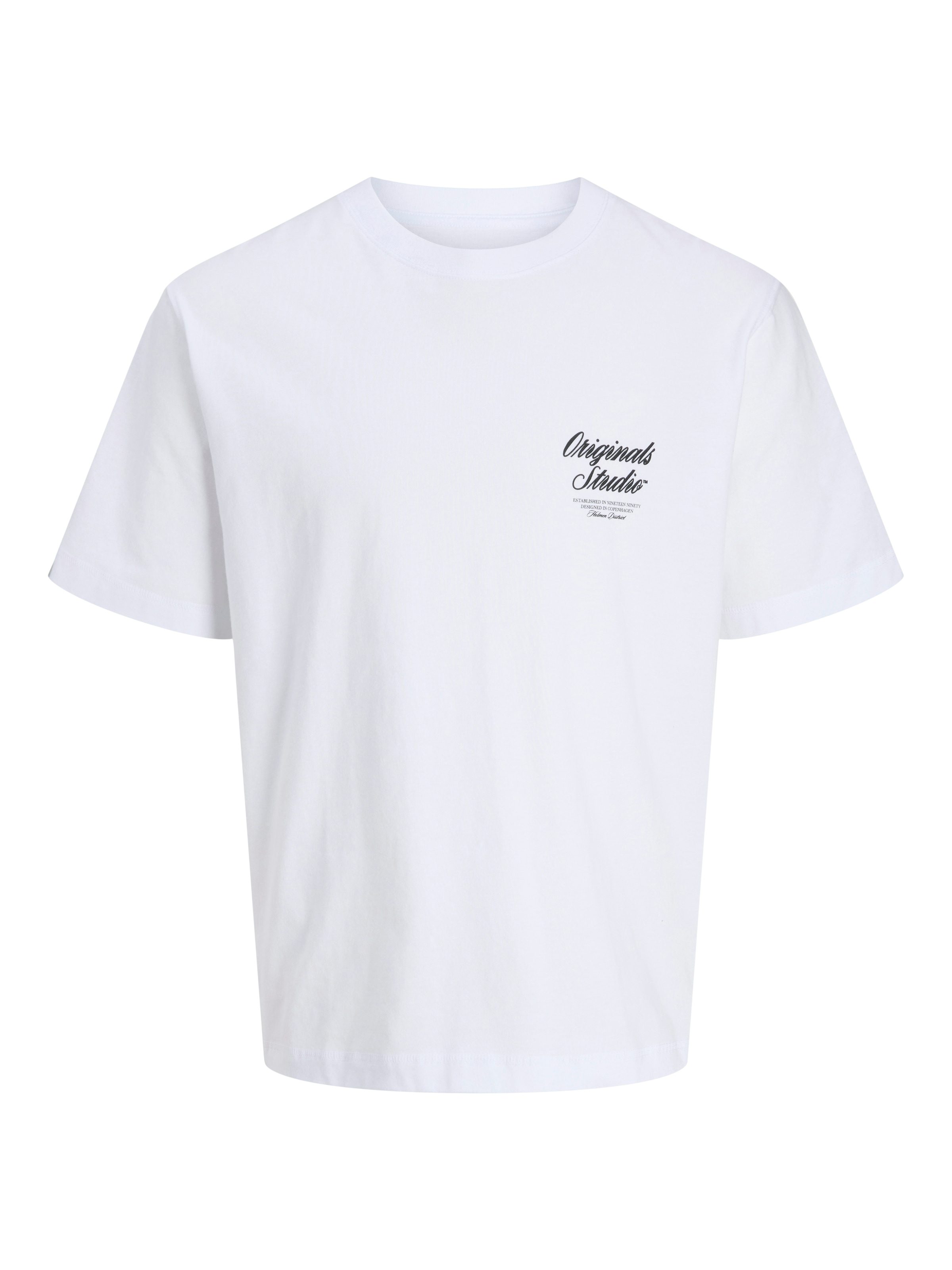 Jack & Jones Kurzarmshirt »JORNORREBRO TYPO TEE SS CREW NECK NOOS«