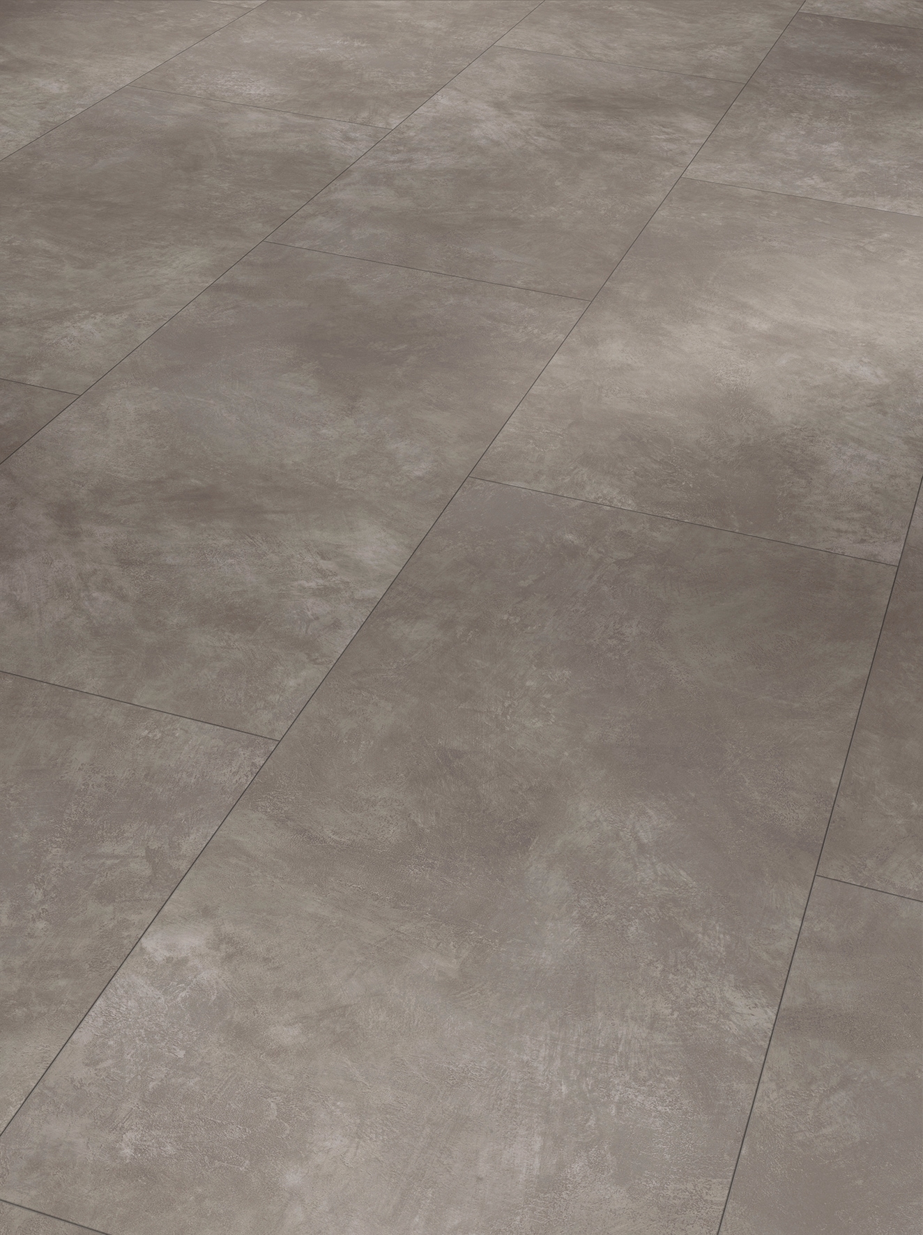 Image of PARADOR Designboden »Modular ONE Hydron Grossfliese Beton dunkelgrau«, (Set), Steinstruktur, mit integrierter Trittschalldämmung, Verlegefläche: 2,76 m², matt, für Fussbodenheizung geeignet bei Ackermann Versand Schweiz