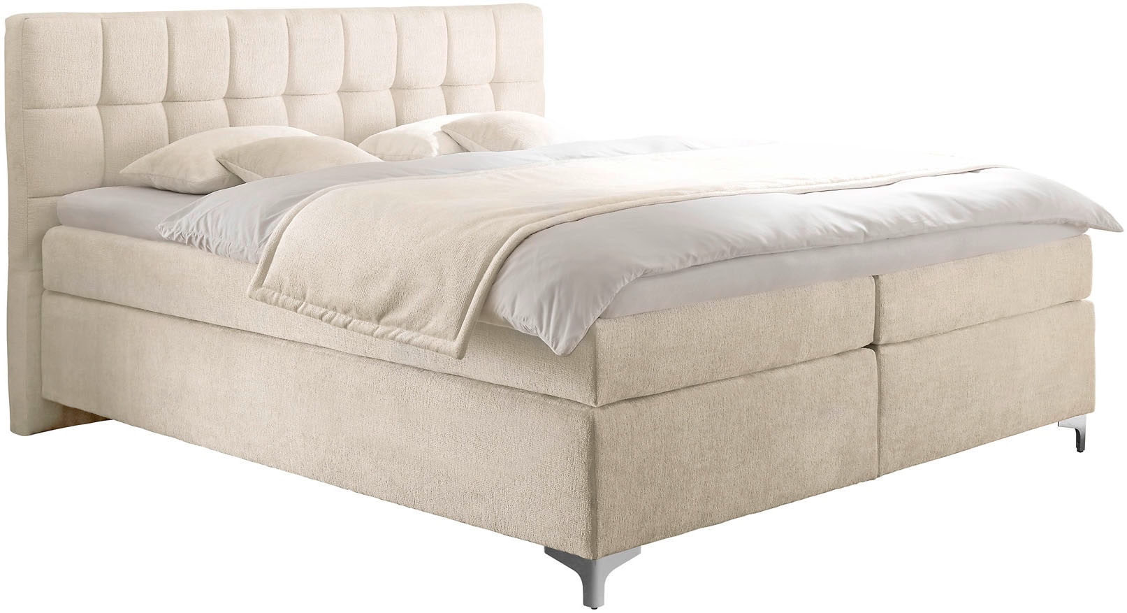 hapo Lit boxspring »Neyla erhältlich in den Breiten 100, 160, 180 & 200cm« in verschiedenen Matratzenqualitäten, Härtegraden und Farben verfügbar