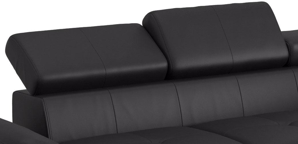 COTTA Canapé d'angle »Enterprise L-Form, B: 277 cm« réglage des accoudoirs et de la tête, fonction couchage optionnelle