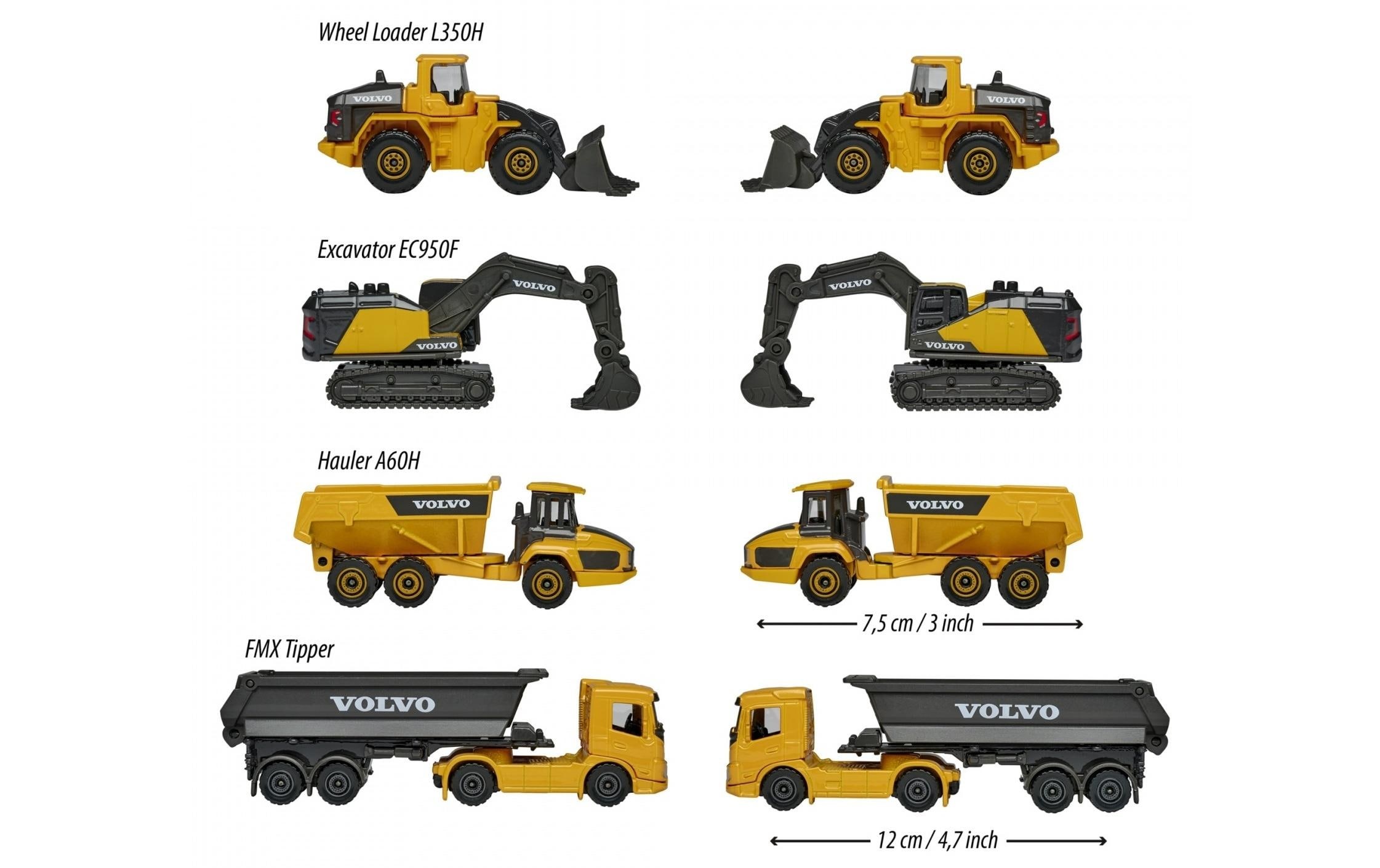 majORETTE Spielzeug-Baumaschine »Pieces Giftpack«