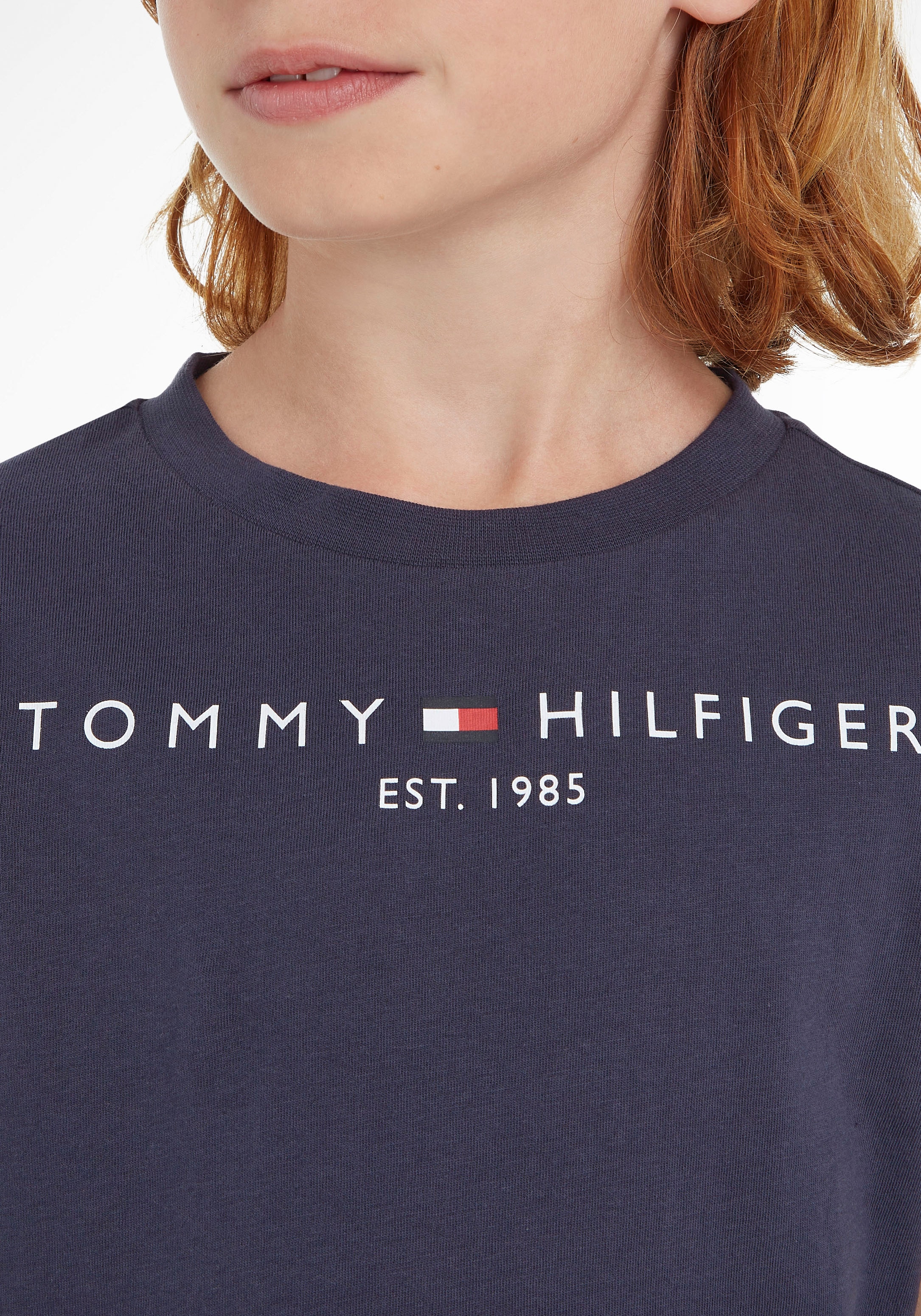 Tommy Hilfiger T-Shirt »ESSENTIAL TEE«, Kinder Kids Junior MiniMe,für Jungen und Mädchen