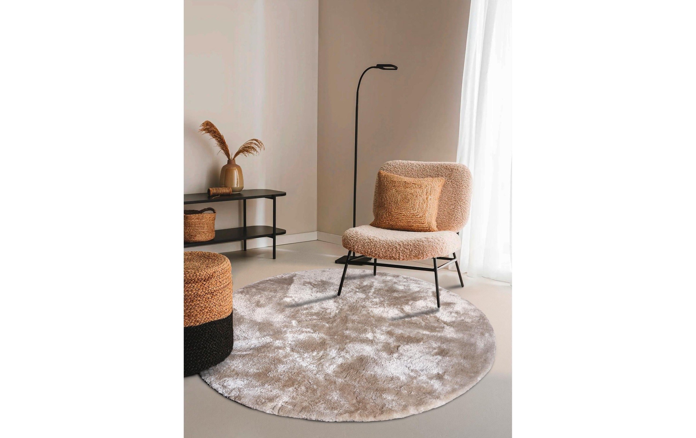 ELLE DECORATION Teppich »Calida Ø 160 cm«