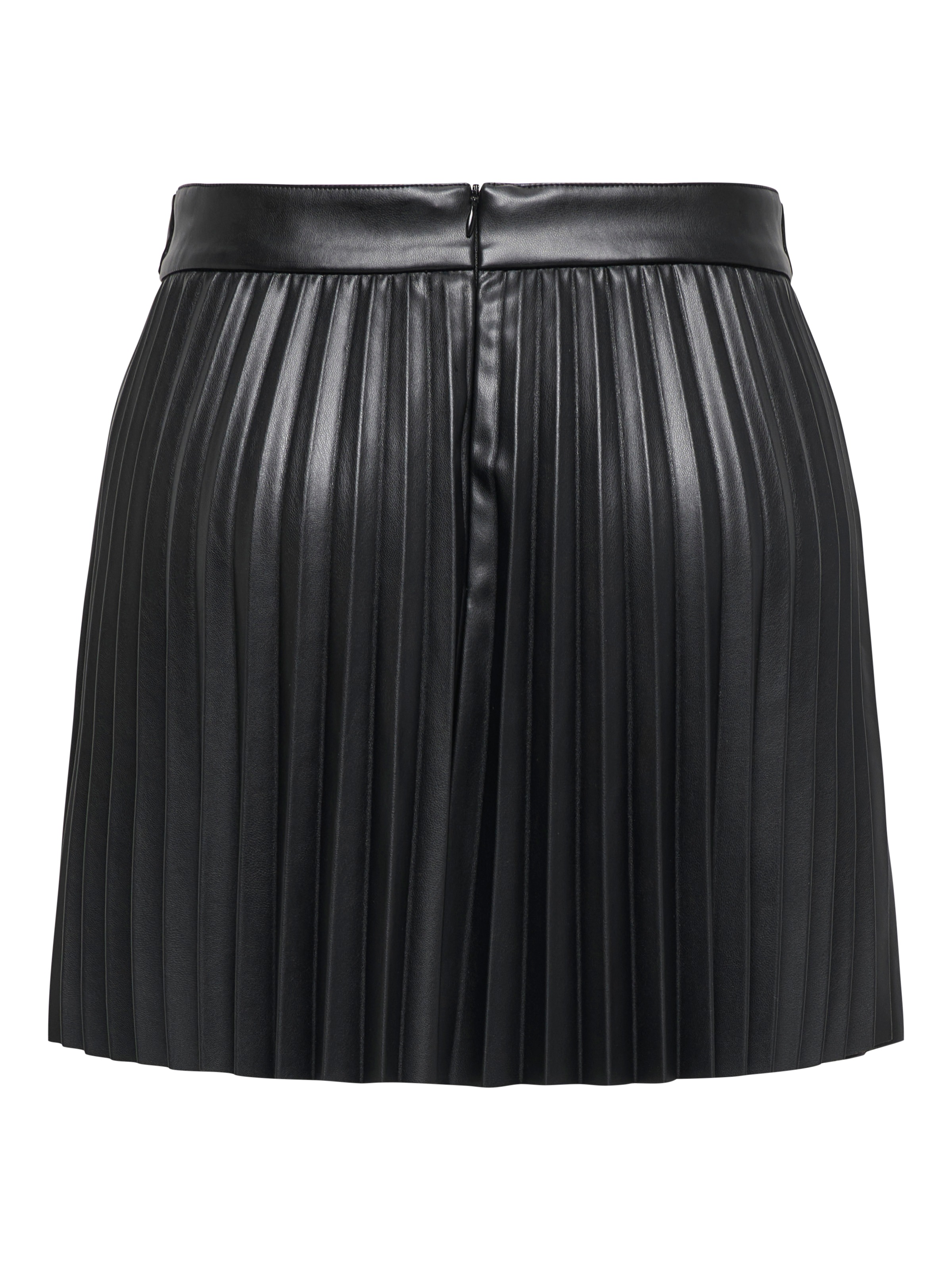 ONLY Jupe en similicuir »ONLVIVE LIFE HW PLEAT FAUX LE SKIRT PNT«