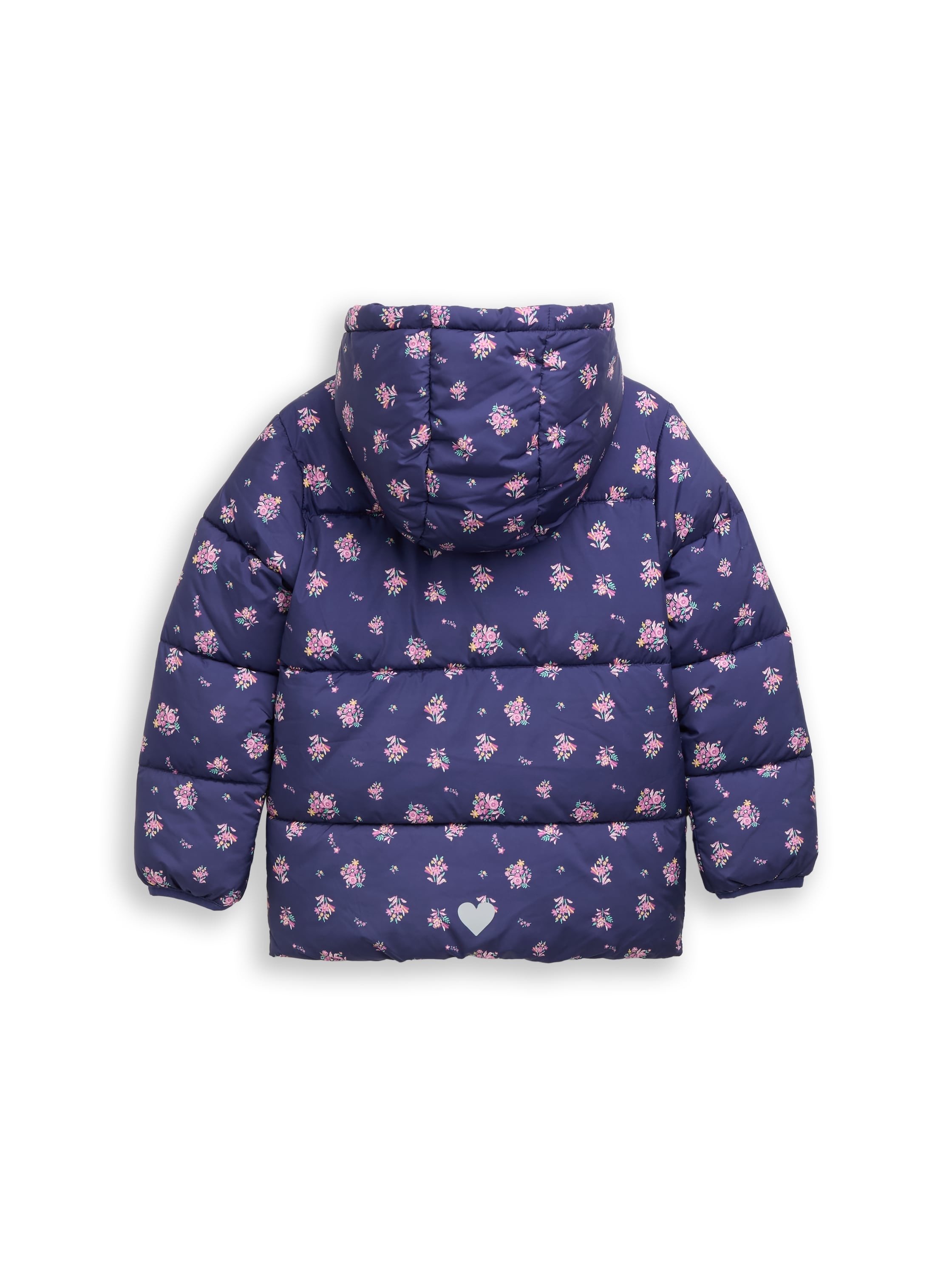 TOM TAILOR Steppjacke, mit Kapuze, mit All-Over Print
