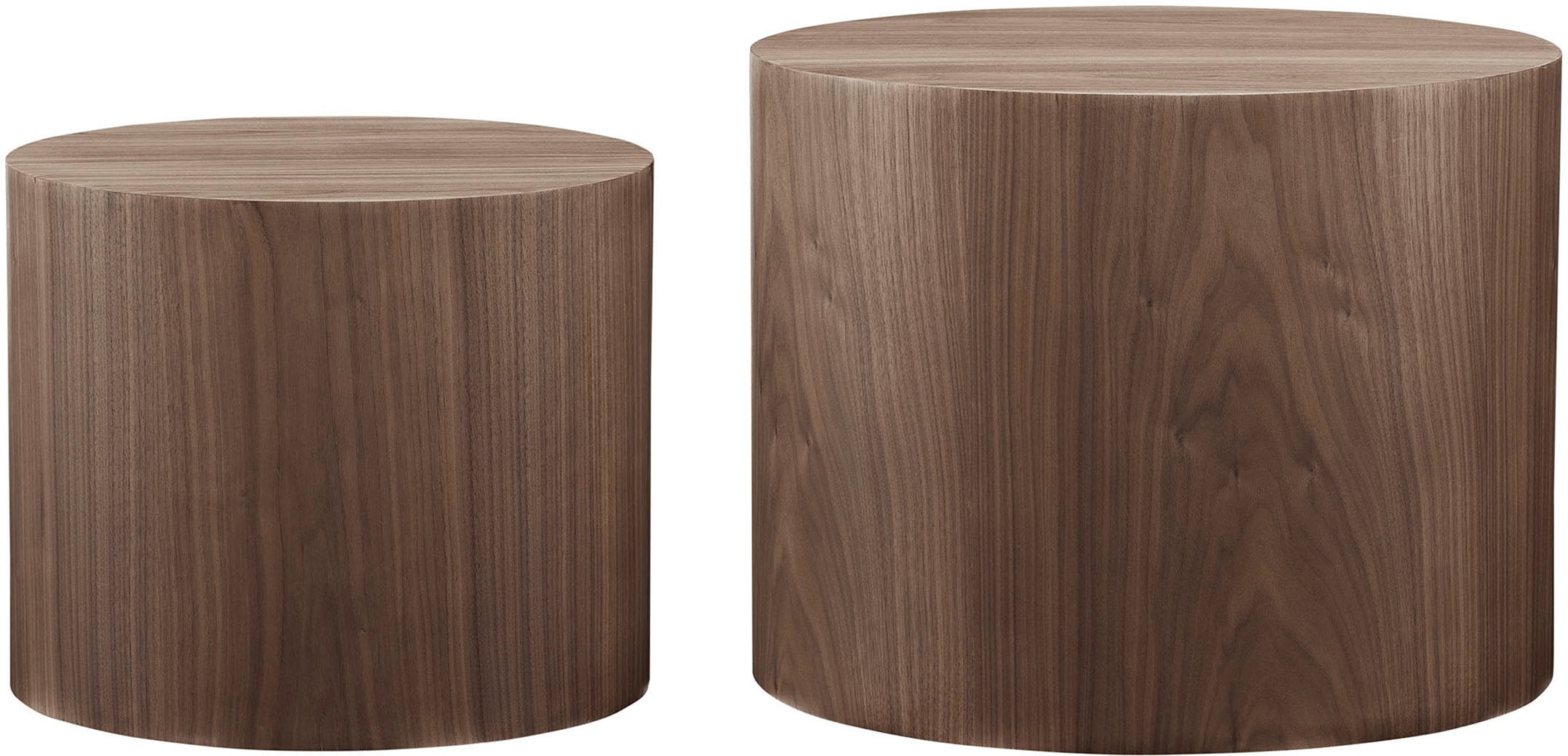 SalesFever Couchtisch »Coffeetable im 2er-Set: Stilvoller Mittelpunkt« 2 Stk. tlg. mit Holzfurnier