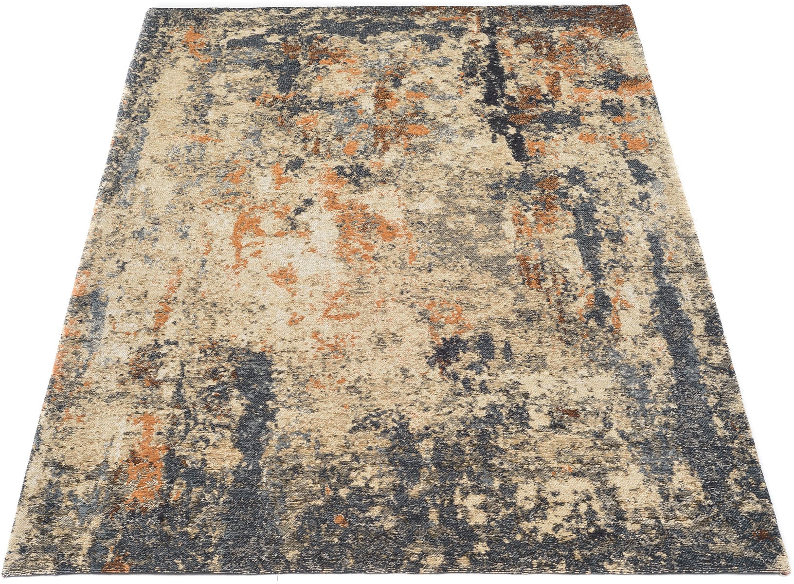 Image of OCI DIE TEPPICHMARKE Teppich "FLORENTINA VALERIA" rechteckig 5 mm Höhe Flachgewebe, Wohnzimmer