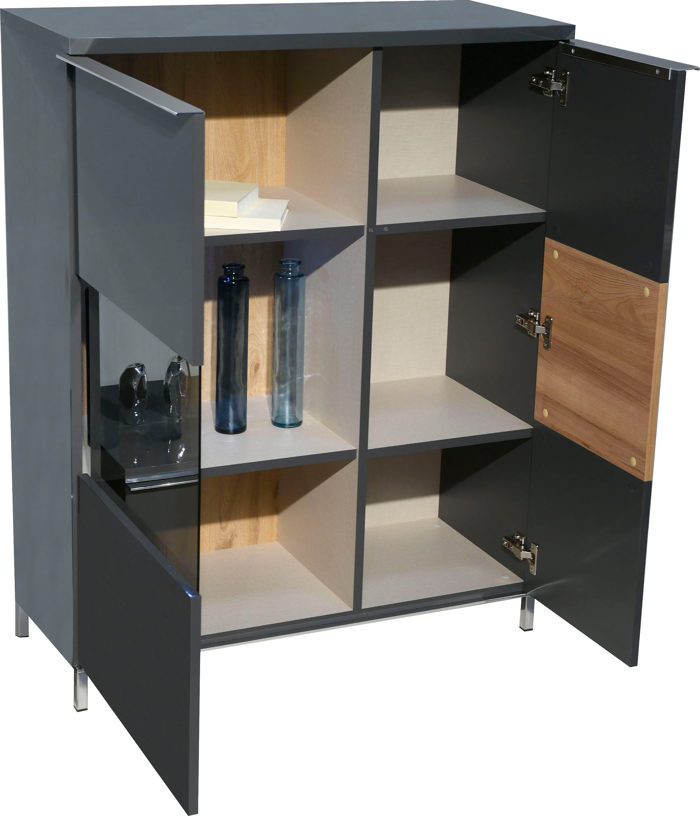 Places of Style Vitrine »Onyx«, mit Soft-Close-Funktion