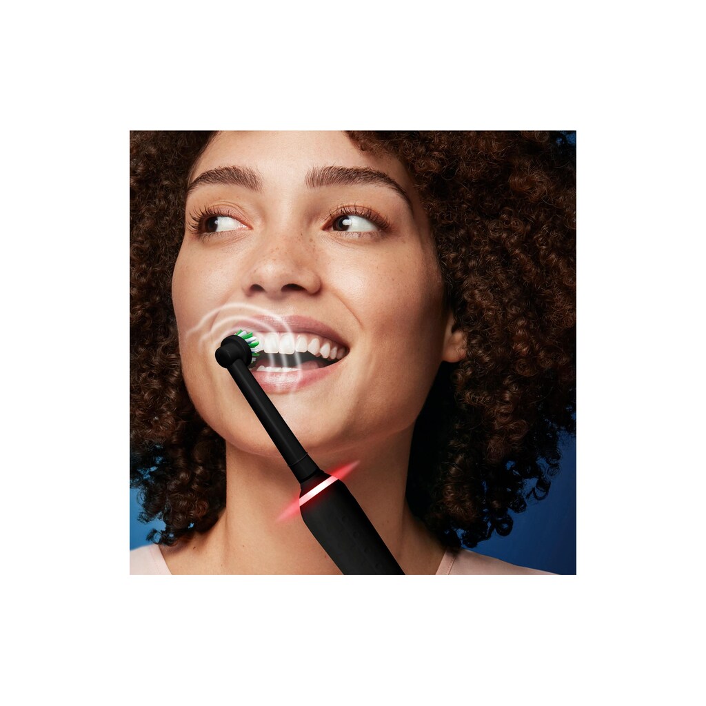 Oral-B Elektrische Zahnbürste »3 3000 Cross Action Black«
