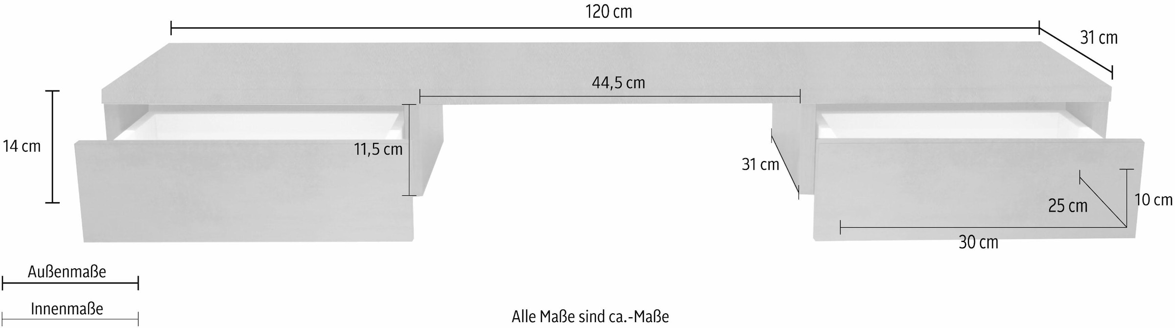 Mäusbacher Tischaufsatz »Mio«