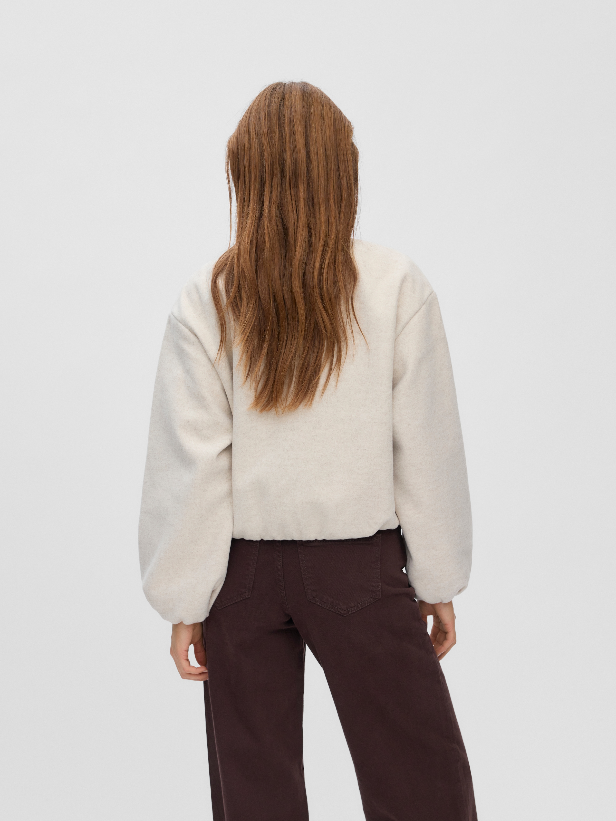 Vero Moda Kurzjacke »VMCHLOE LS BOMBER JACKET NOOS« Materialmix