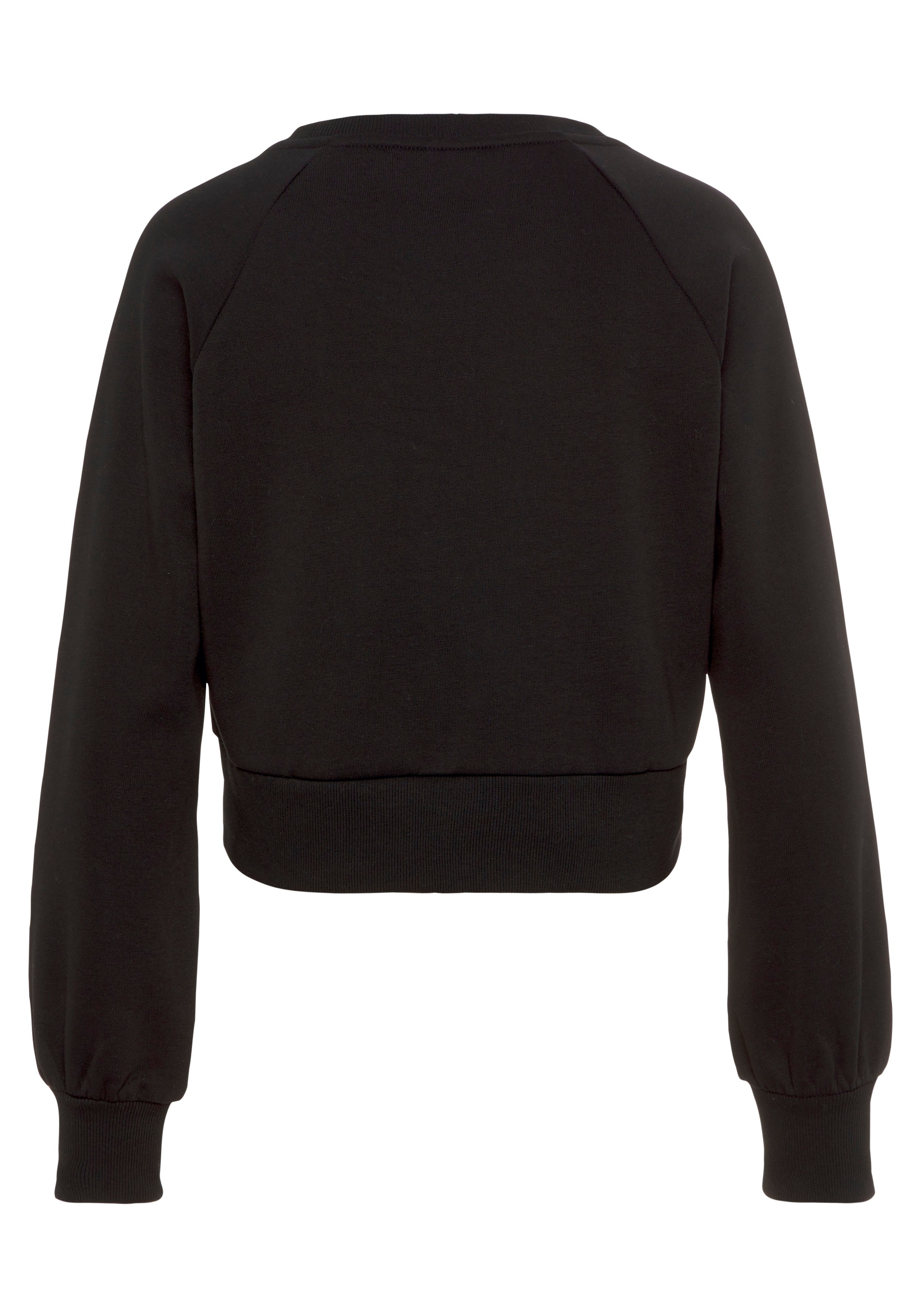 LASCANA Sweatshirt, mit Ziernähten, Loungeanzug