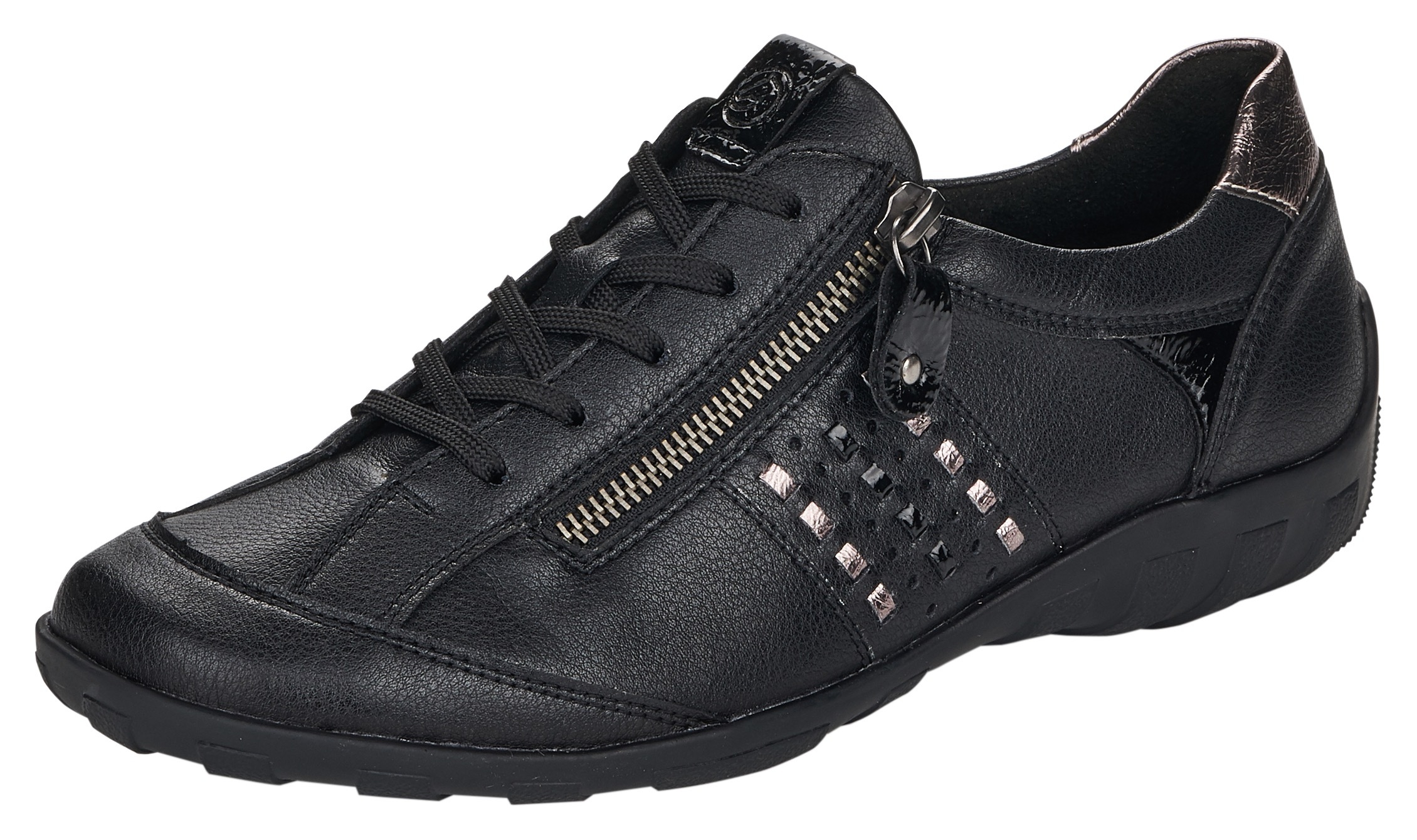 Remonte Schnürschuh, mit dezenter Metallic-Verzierung kaufen