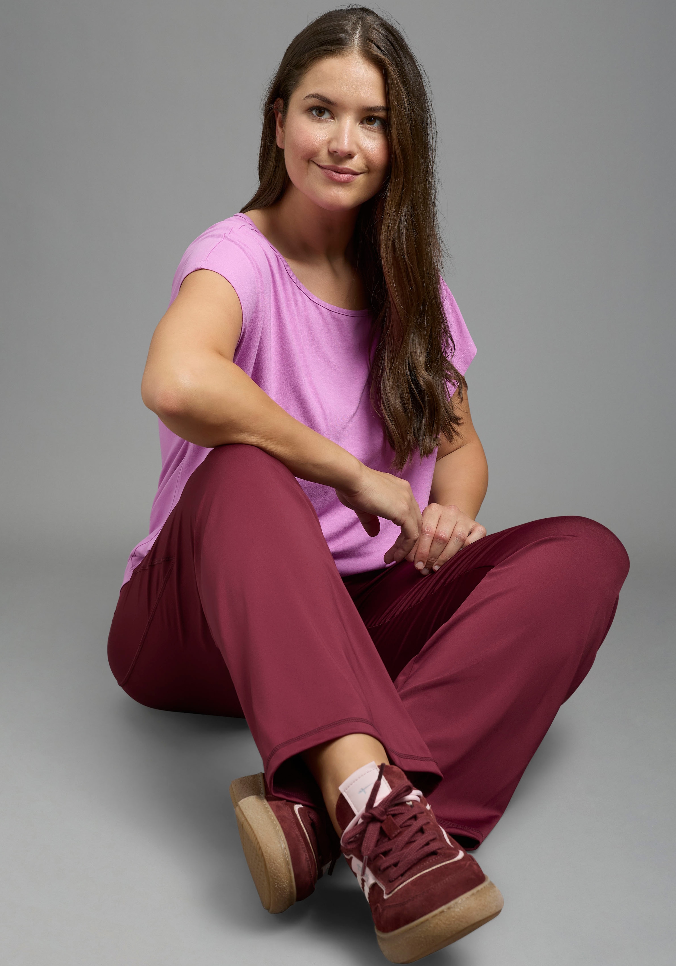 Laura Scott CURVE Leggings »Grosse Grössen«  viele Teilungsnähte für gute Passform