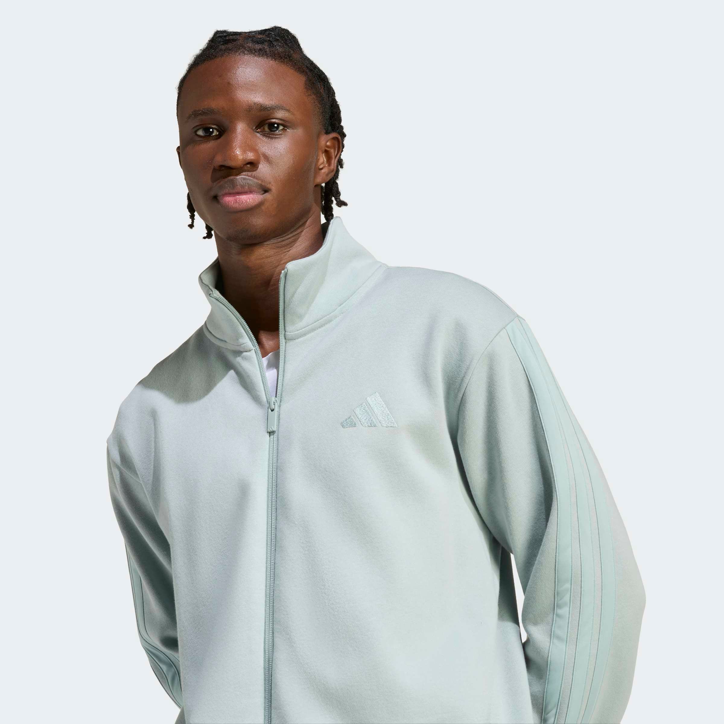 adidas Sportswear Combinaison d'entraînement »3-STREIFEN FLEECE« 2 pièces