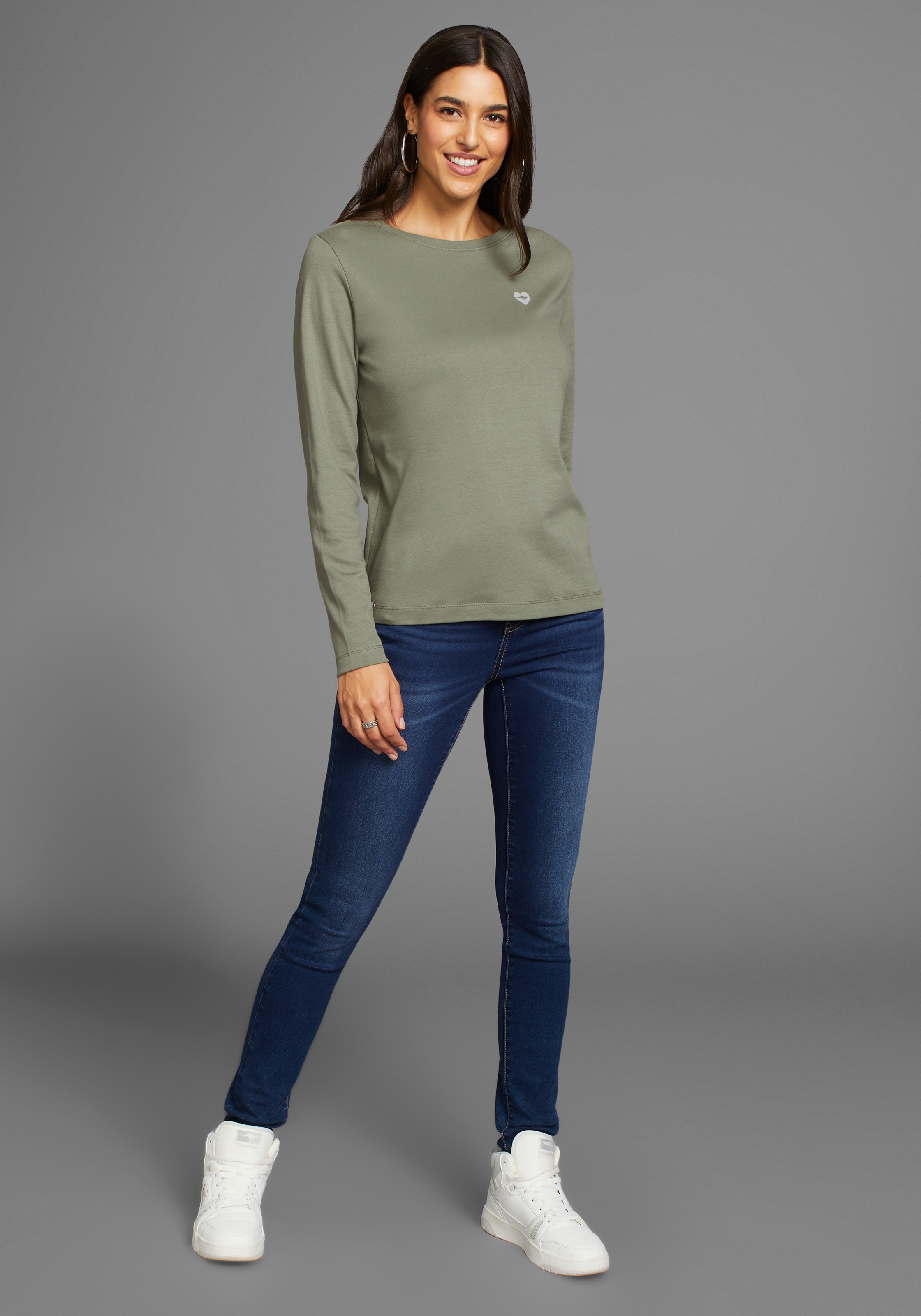 KangaROOS Sweatshirt, mit Rückenprint