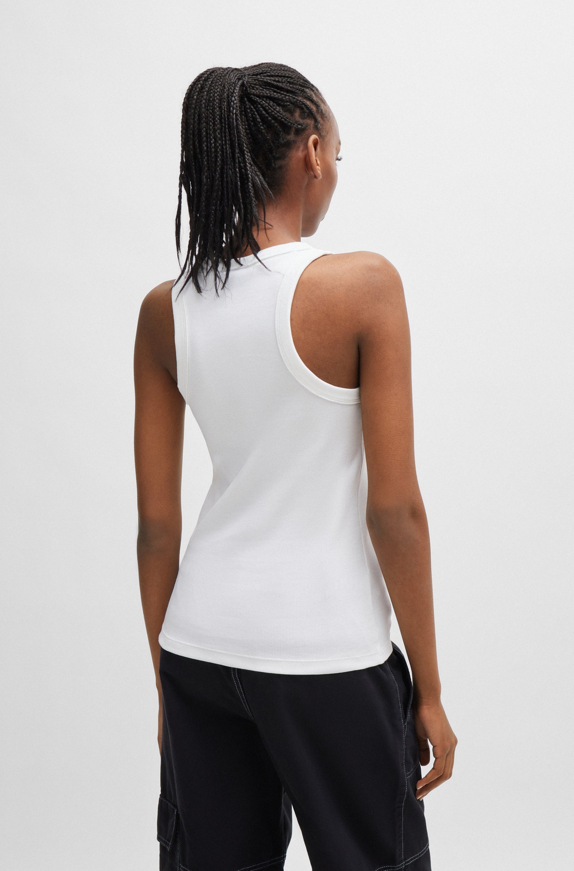 HUGO Blue Tanktop »Easy Tank«, Stretch-Baumwolle, Slim Fit